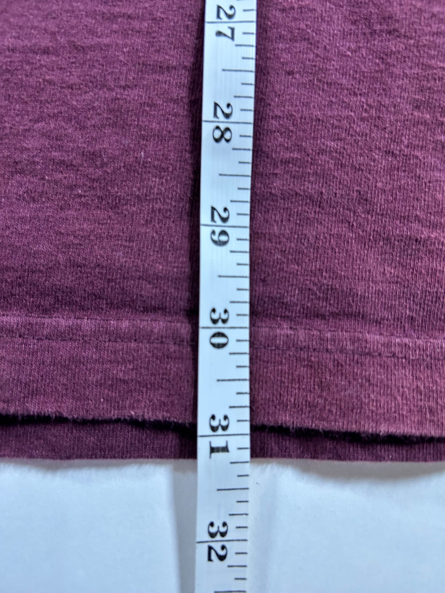 Carhartt Pocket Tee Original Fit 2015 Maroon XL Big 27x31.25 Inches
