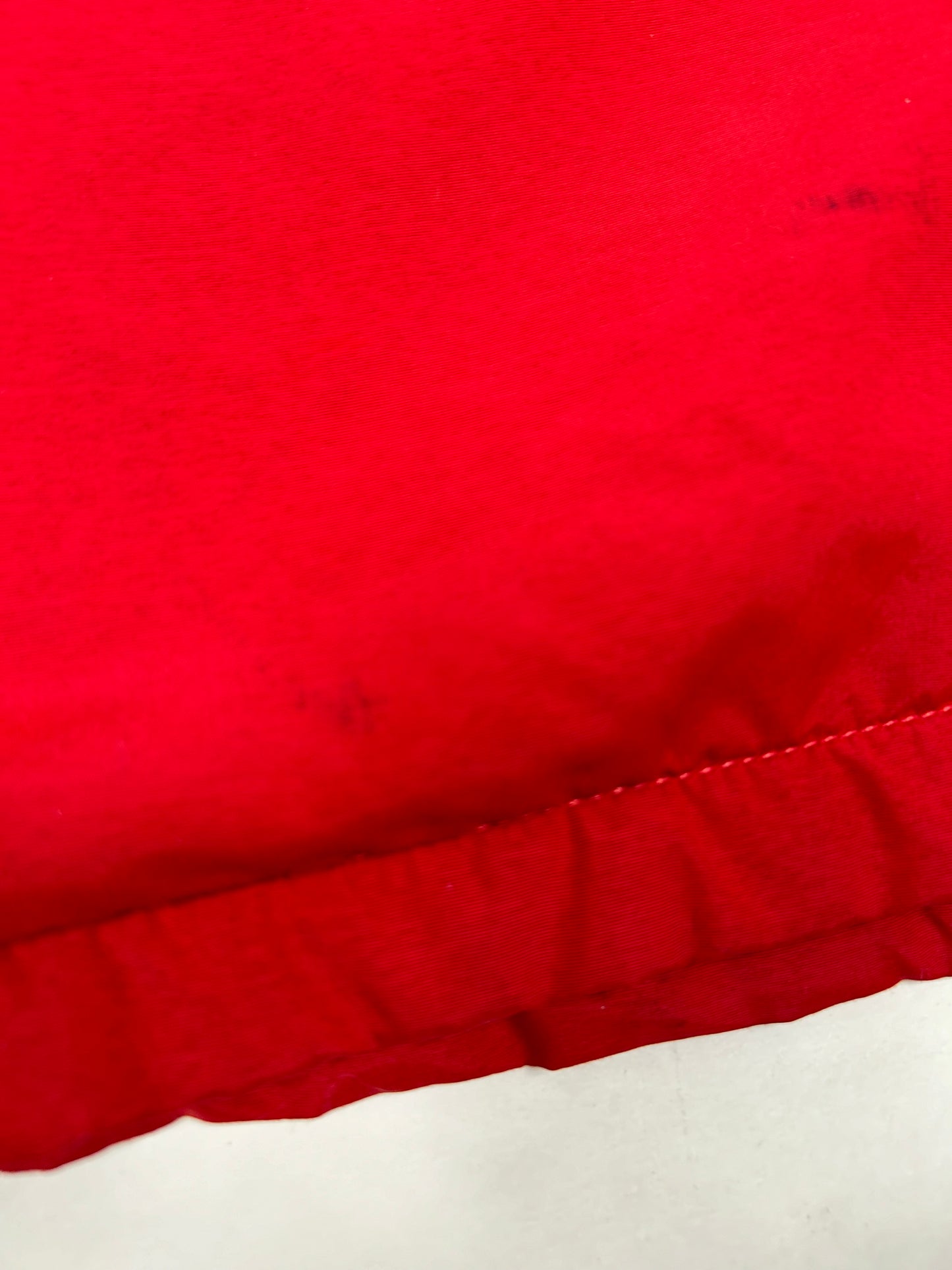 Vintage Chalk-Line MLB This Week In Baseball Zip Long Trench Style Jacket Size Tagged Large 26.5x36.5 Inches As Is Has Wear