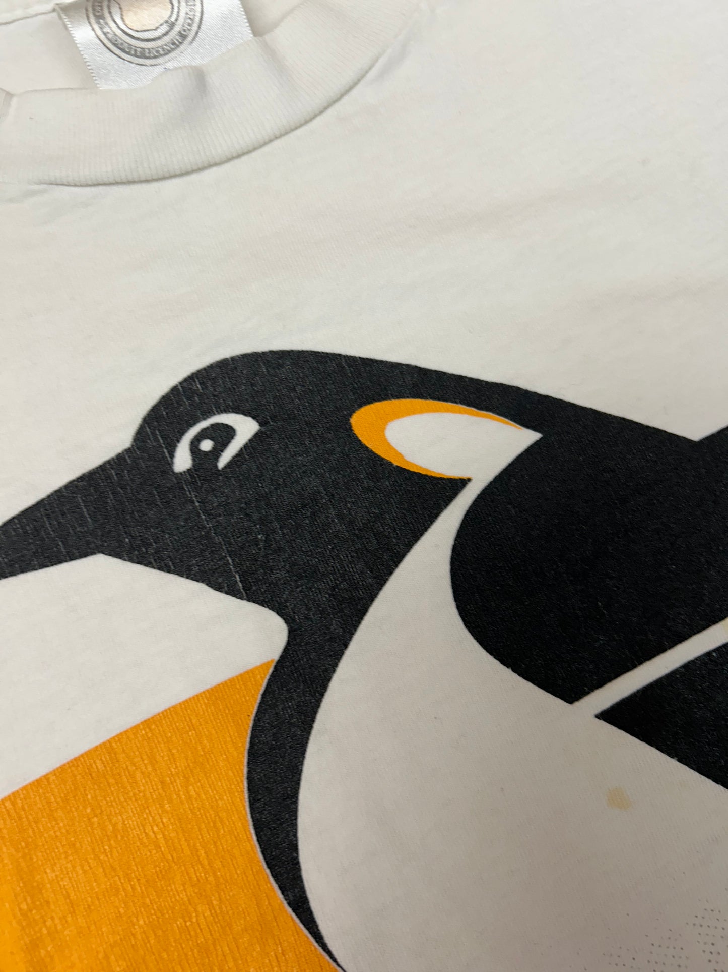 Vintage Chalk Line Pittsburgh Penguins NHL Shirt Boxy Largeish Fit 22.25x26.75 Inches