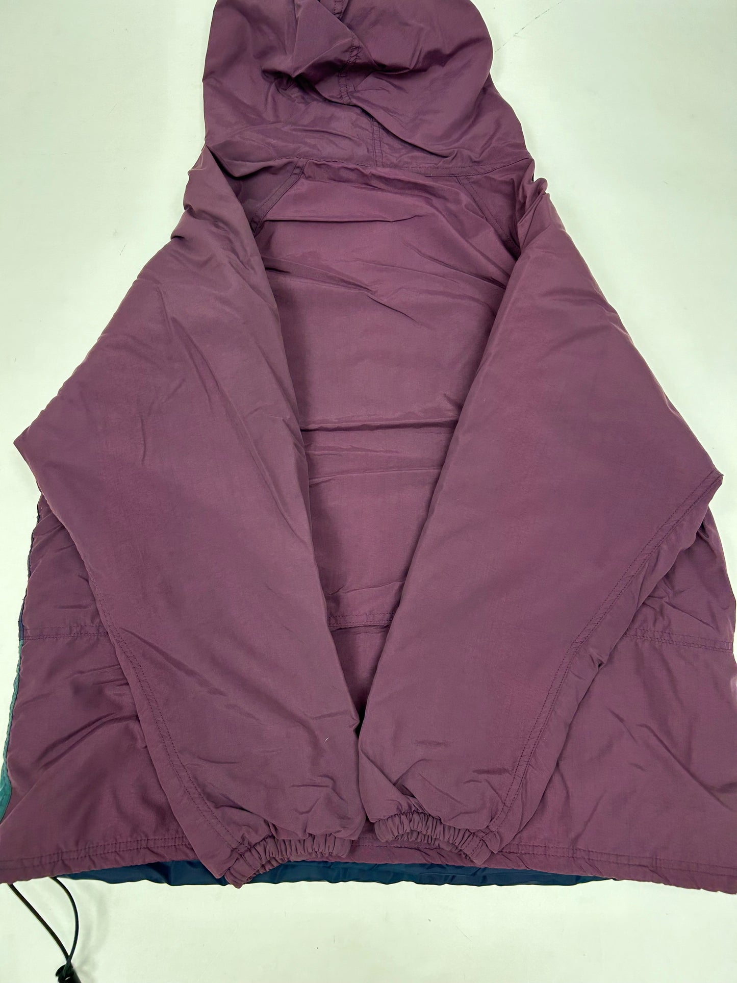 Vintage 90s LL Bean 1/2 Zip Anorak Thinsulate 3M Windbreaker Medium/Large Fit 25.25x26.5 Inches