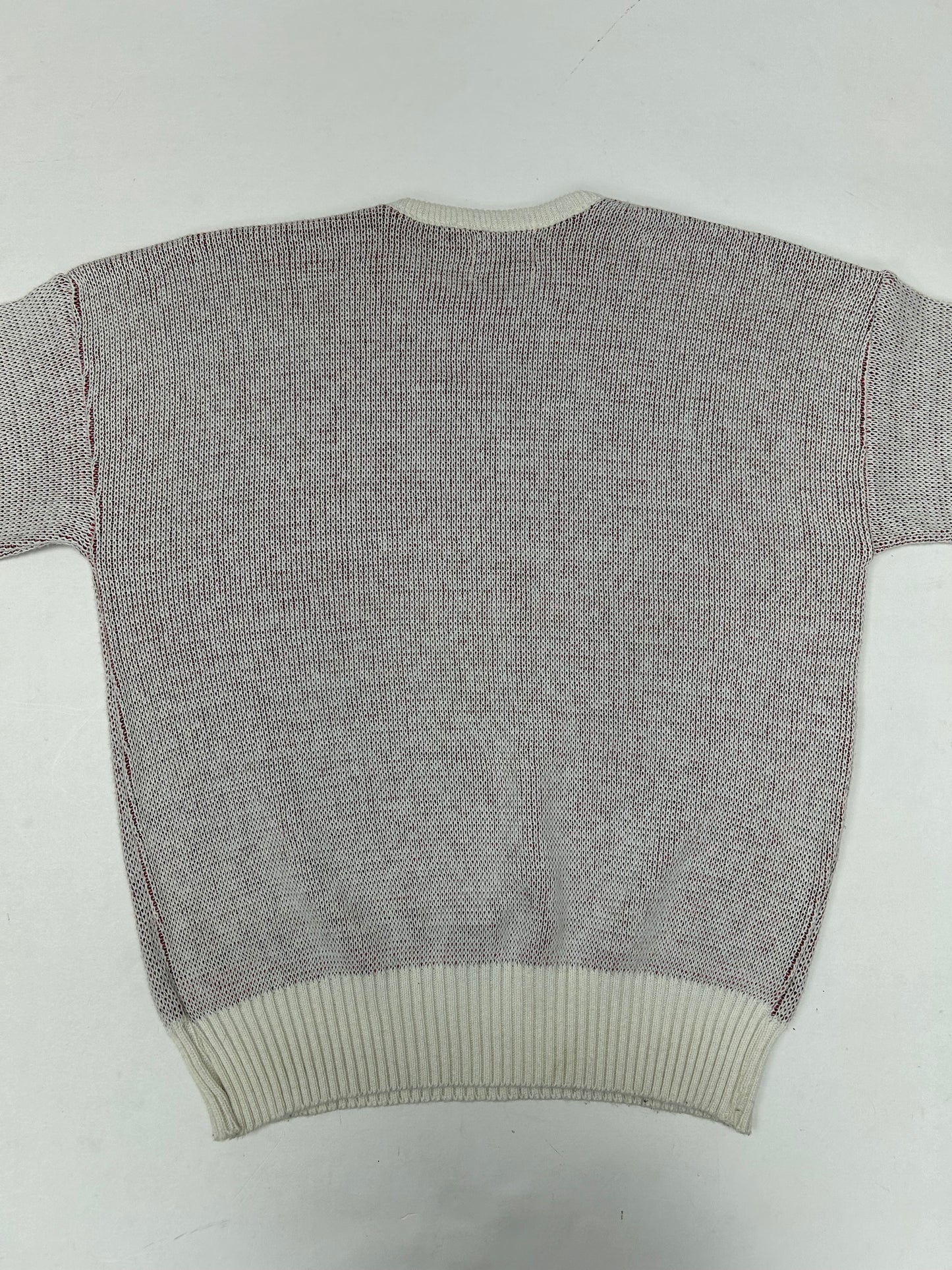 Vintage Cliff Engle Mickey Mouse Baseball Disney Sweater USA Large/Medium 23.25x26.75 Inches