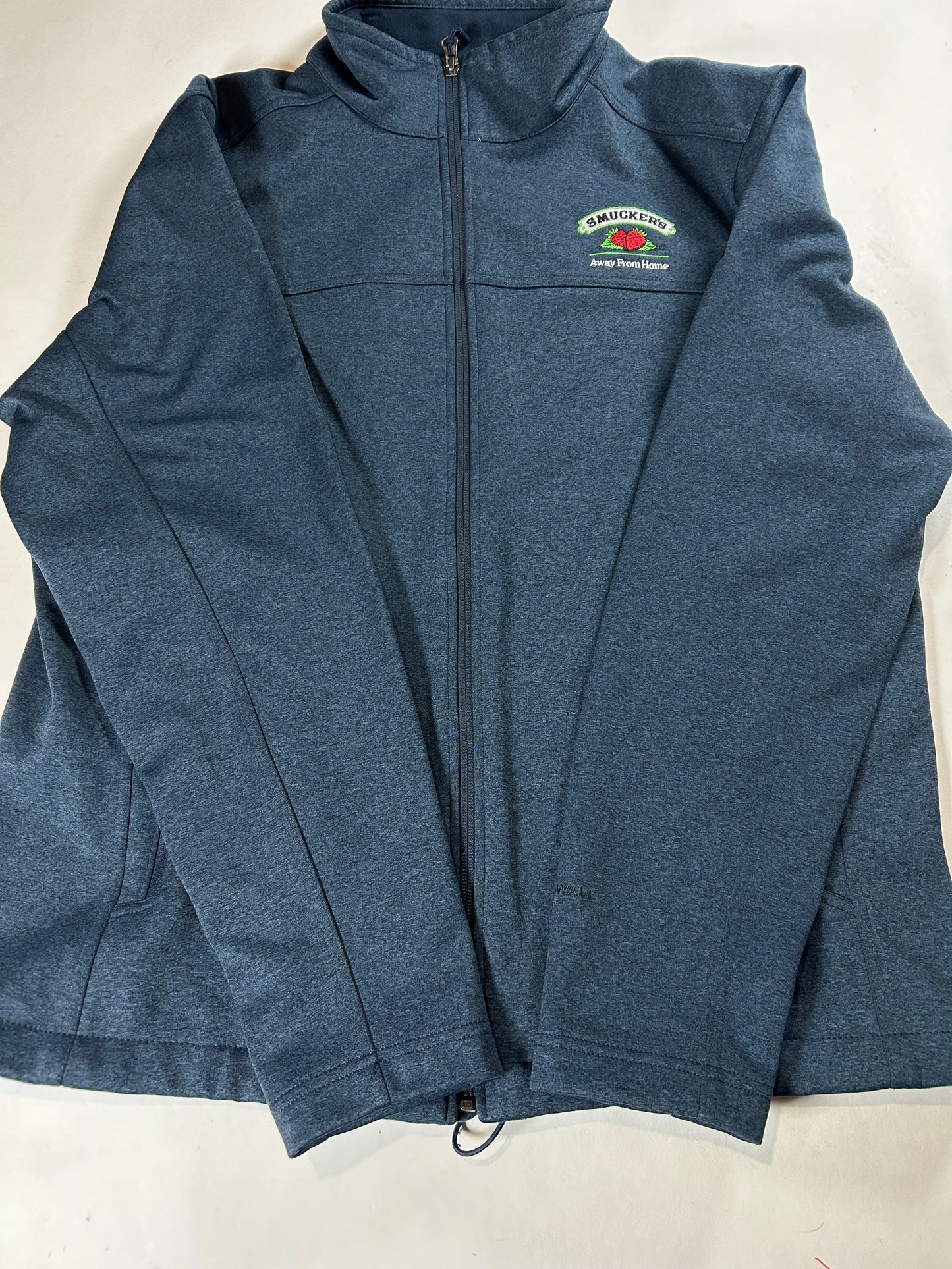 Smucker’s Away From Home The North Face Zip Jacket Large/Medium Fit 23.5x28 Inches