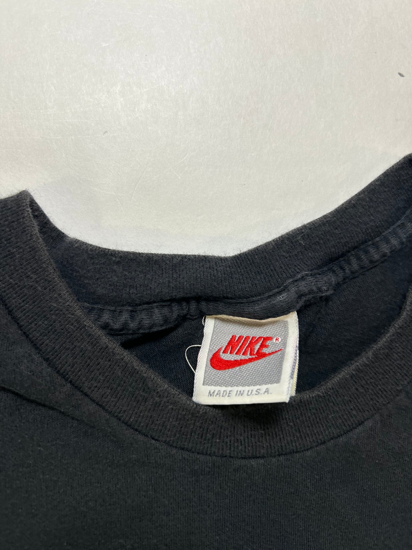 Vintage Nike Air Jordan Vlll 8 1993 T-Shirt Logo Shirt AJ8 Playoffs XL 24x29 Inches