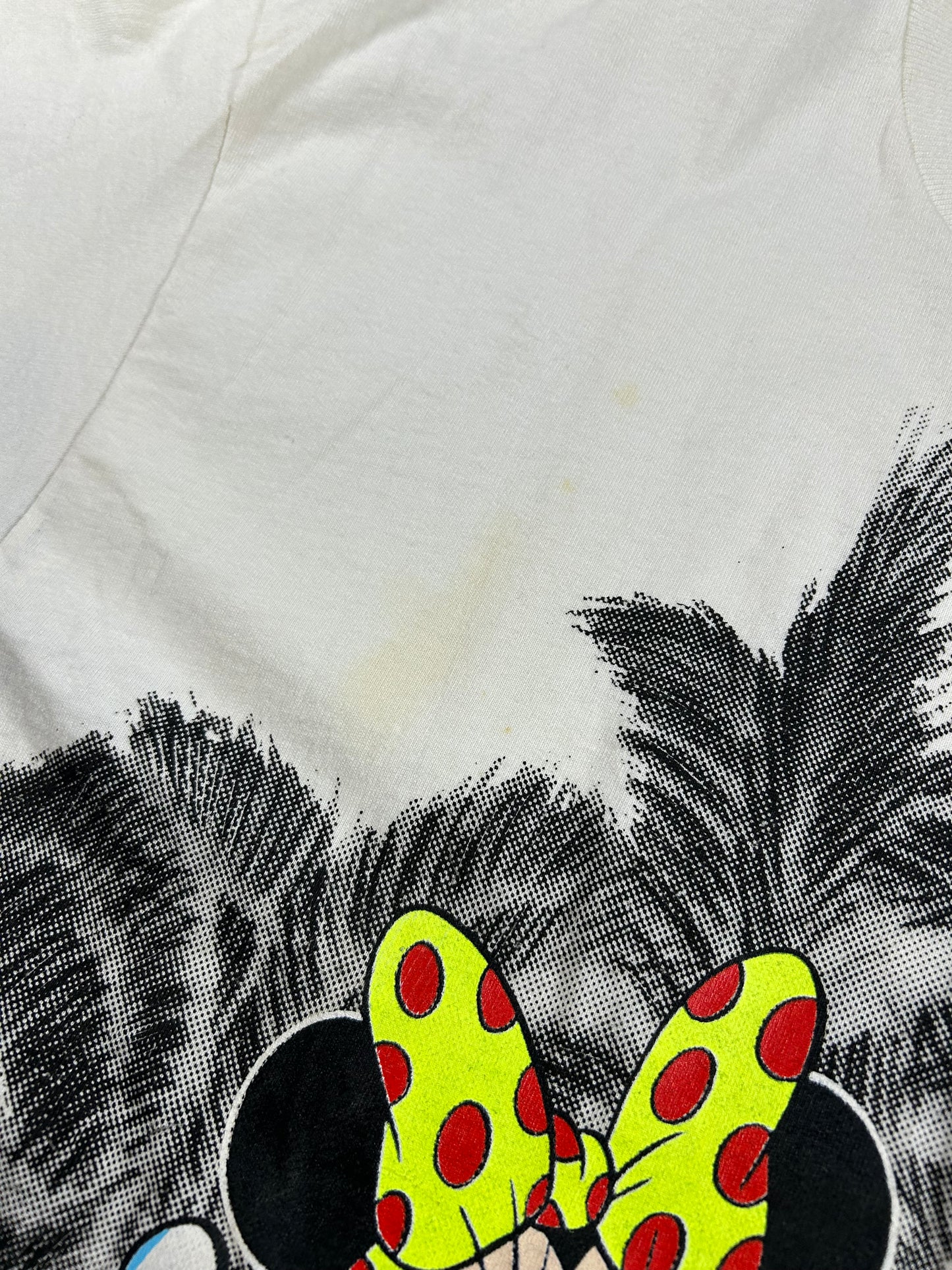 Vintage Sherry’s Best Disney Mickey & Minnie Mouse Tee Brand New With Tags Has Stains As Is XL/L Fit 22.75x32.5 Inches