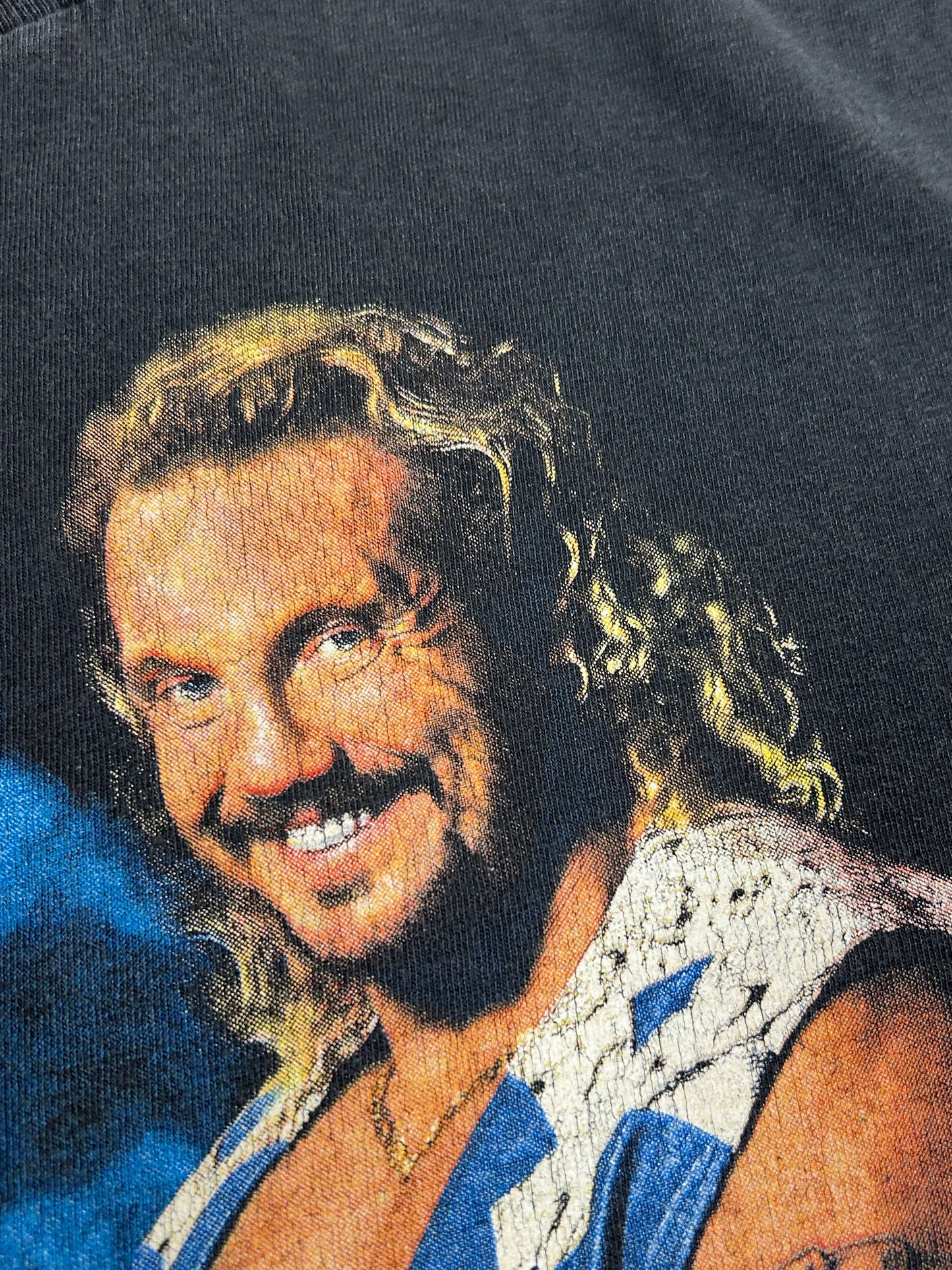 Vintage 1998 WCW DDP Diamond Dallas Page Wrestling Graphic Tee Medium 19.5x28.75 Inches