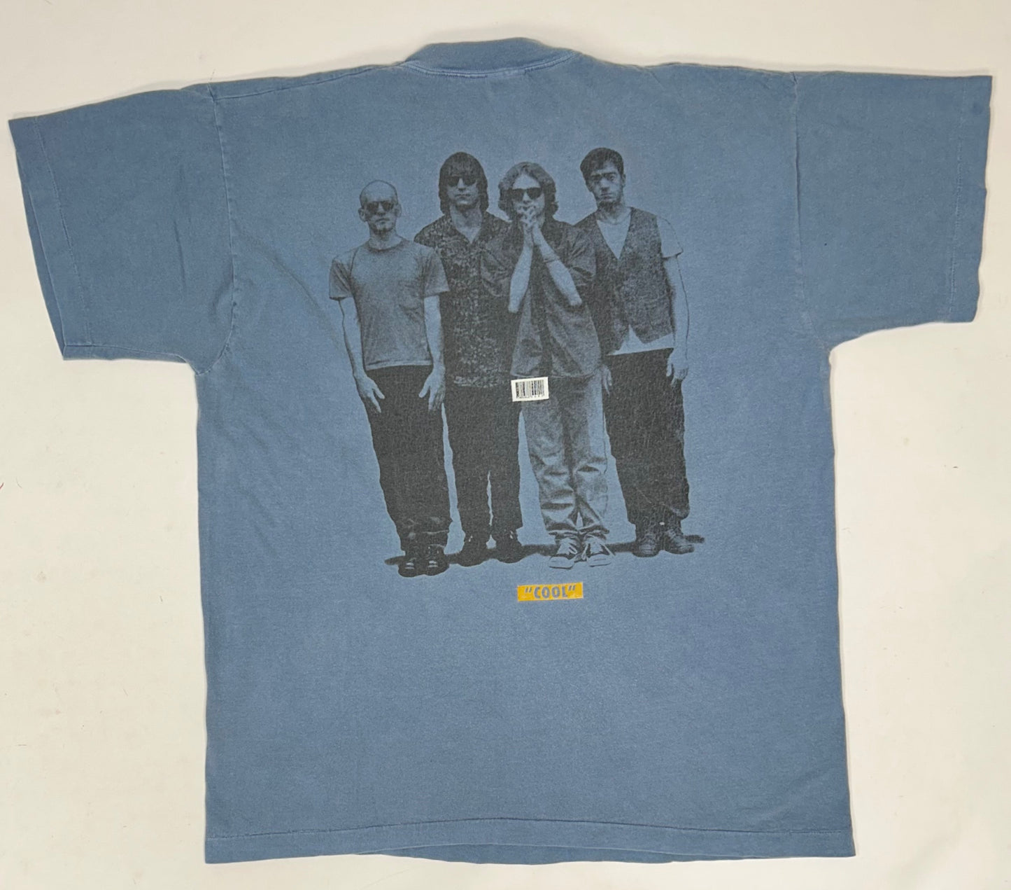 Vintage R.E.M. Monster Cool Music Band Tee 1993 1994 REM XL 23x29.25 Inches Blue As Is
