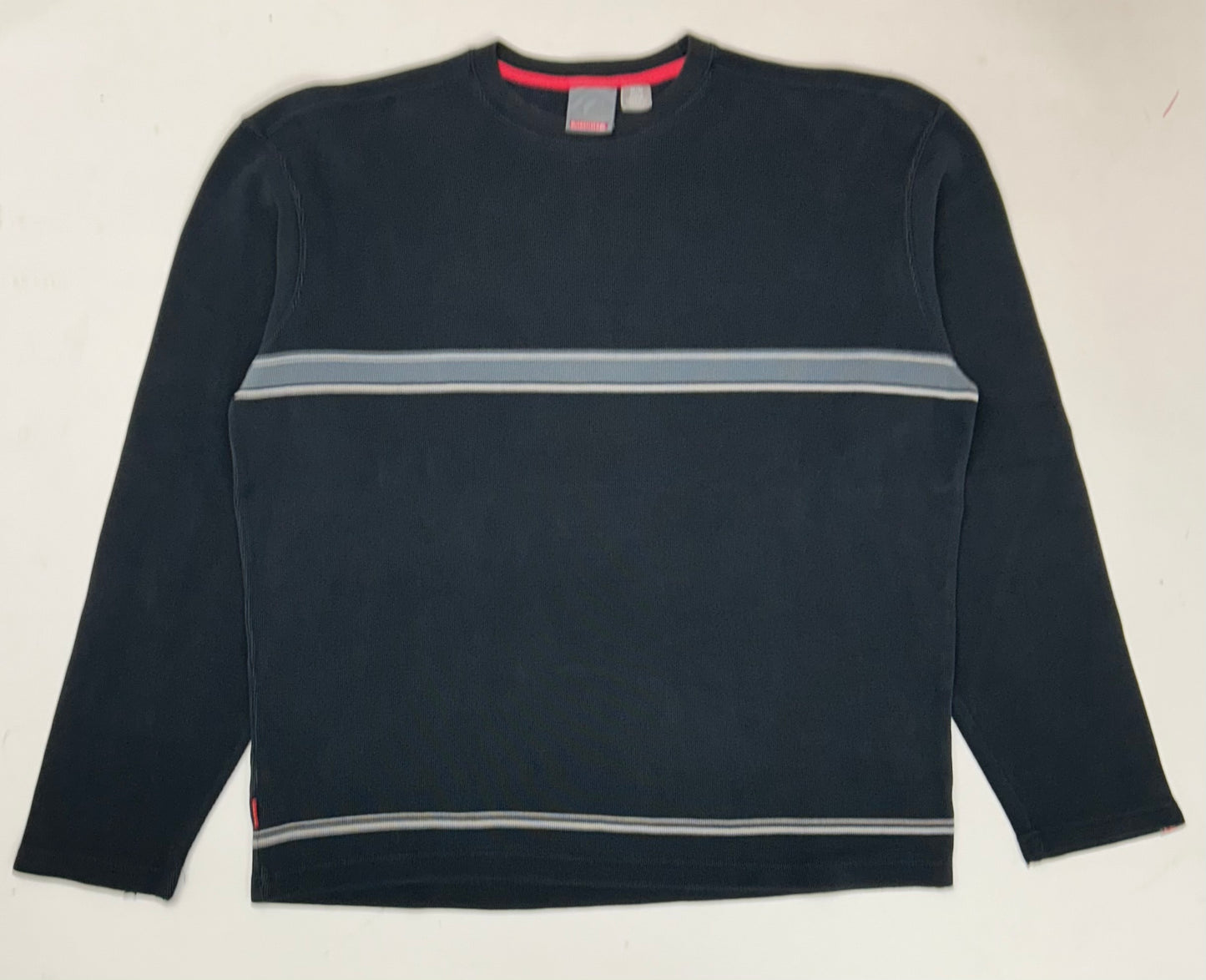 Vintage Quiksilver Thermal Long Sleeve Shirt Medium/Large Fit 24.25x27.5 Inches