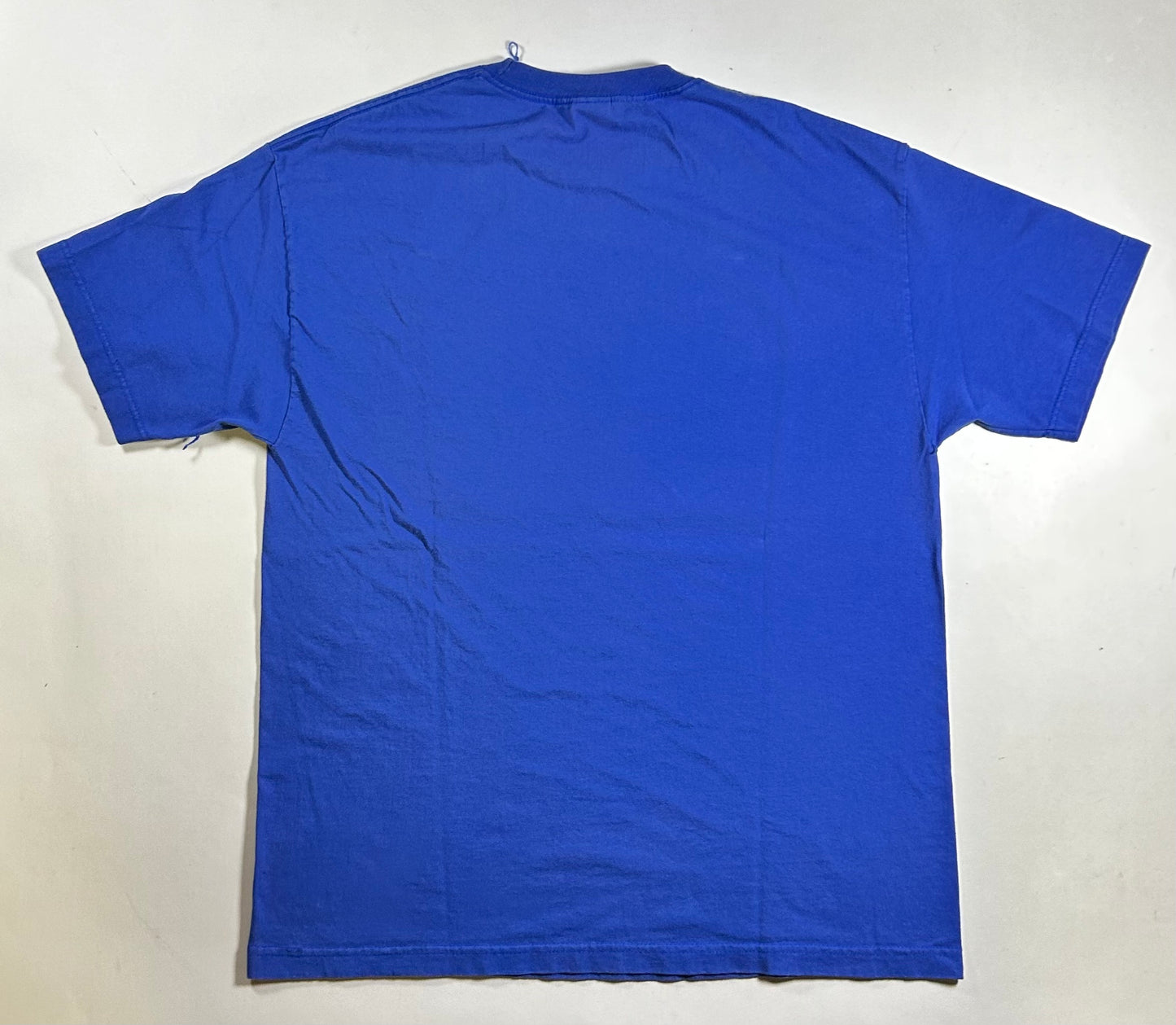 2008 New York Giants Super Bowl XLII Champions NFL Blue T-Shirt XL 23.5x31.5 Inches
