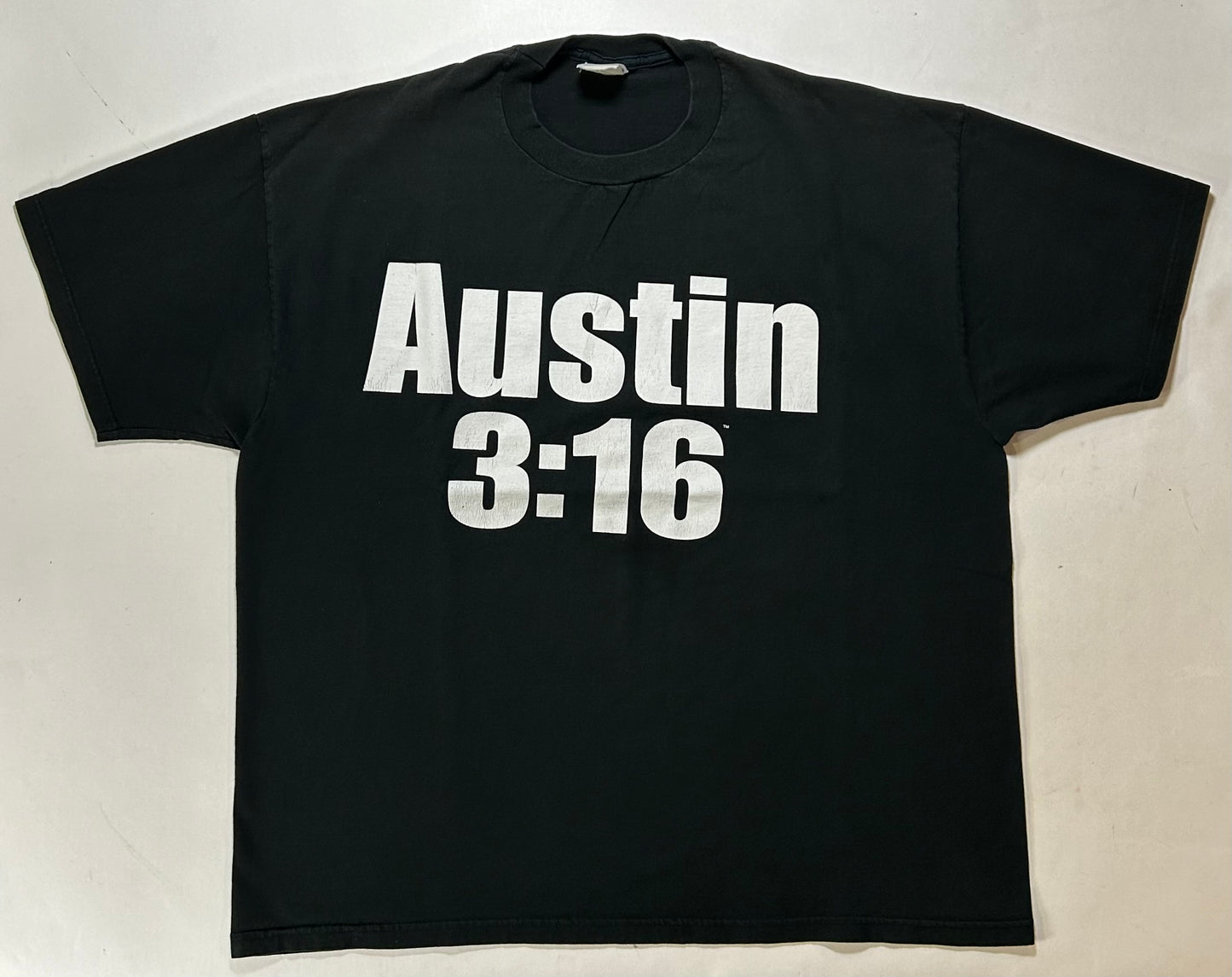 Vintage Stone Cold Steve Austin 3:16 WWF Attitude Racing NHRA Double Sided Tee 2XL 27.25x31.5 Inches