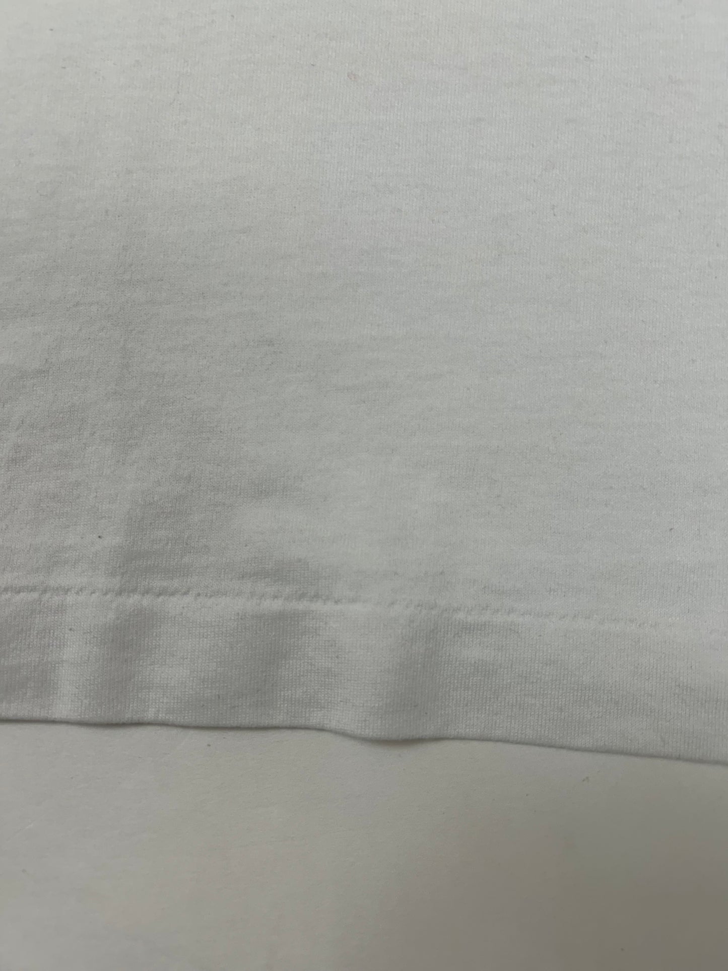 Edgewood NJ first edition “Deeper Than The Roots.” Tee 2XL Fit 26.25x30.25 Inches 90s Fruit Of The Loom 50/50 Blend USA White