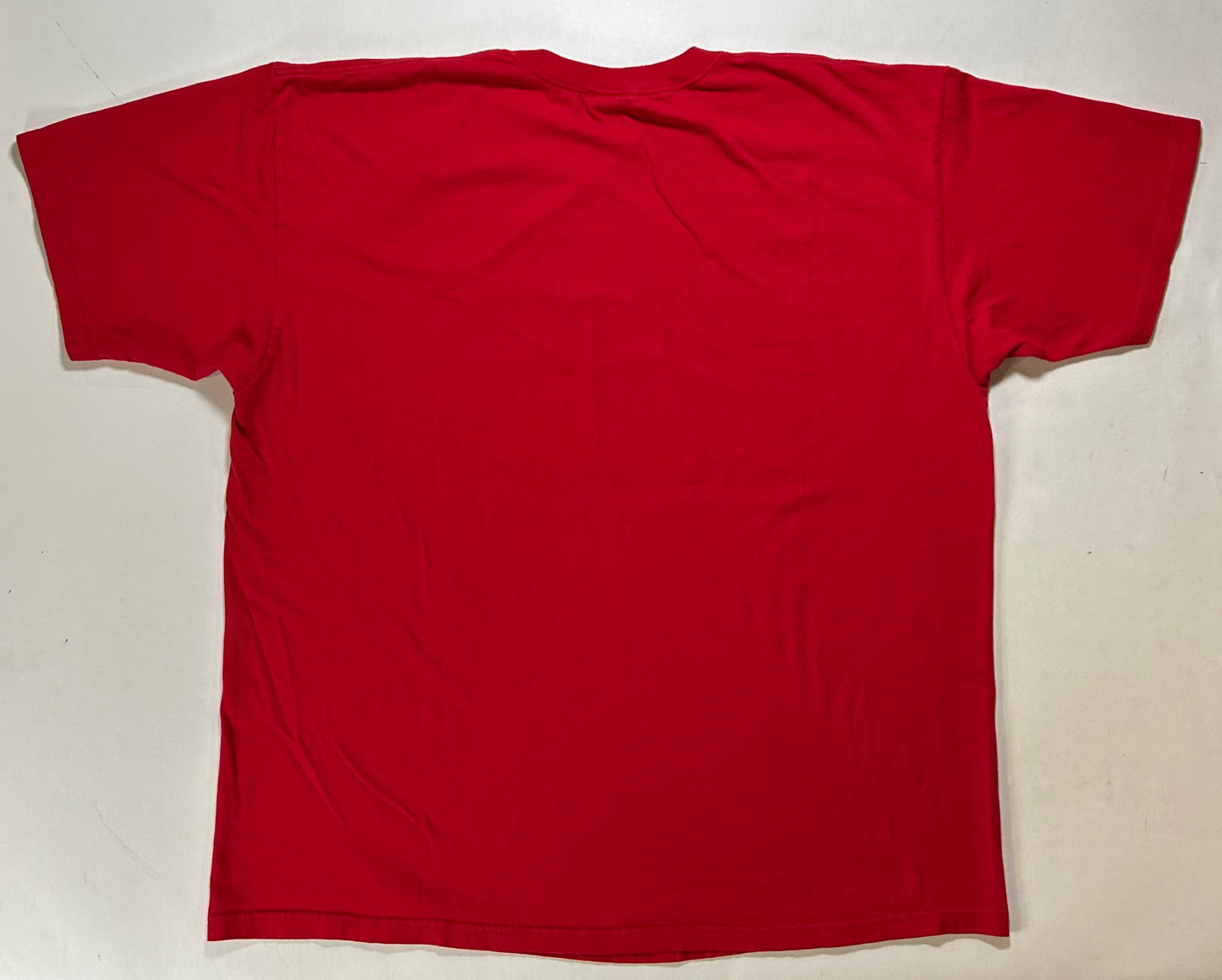Vintage 00s Anchor Blue Define Girlfriend Tee Red 2XL 25.75x30.5 Inches
