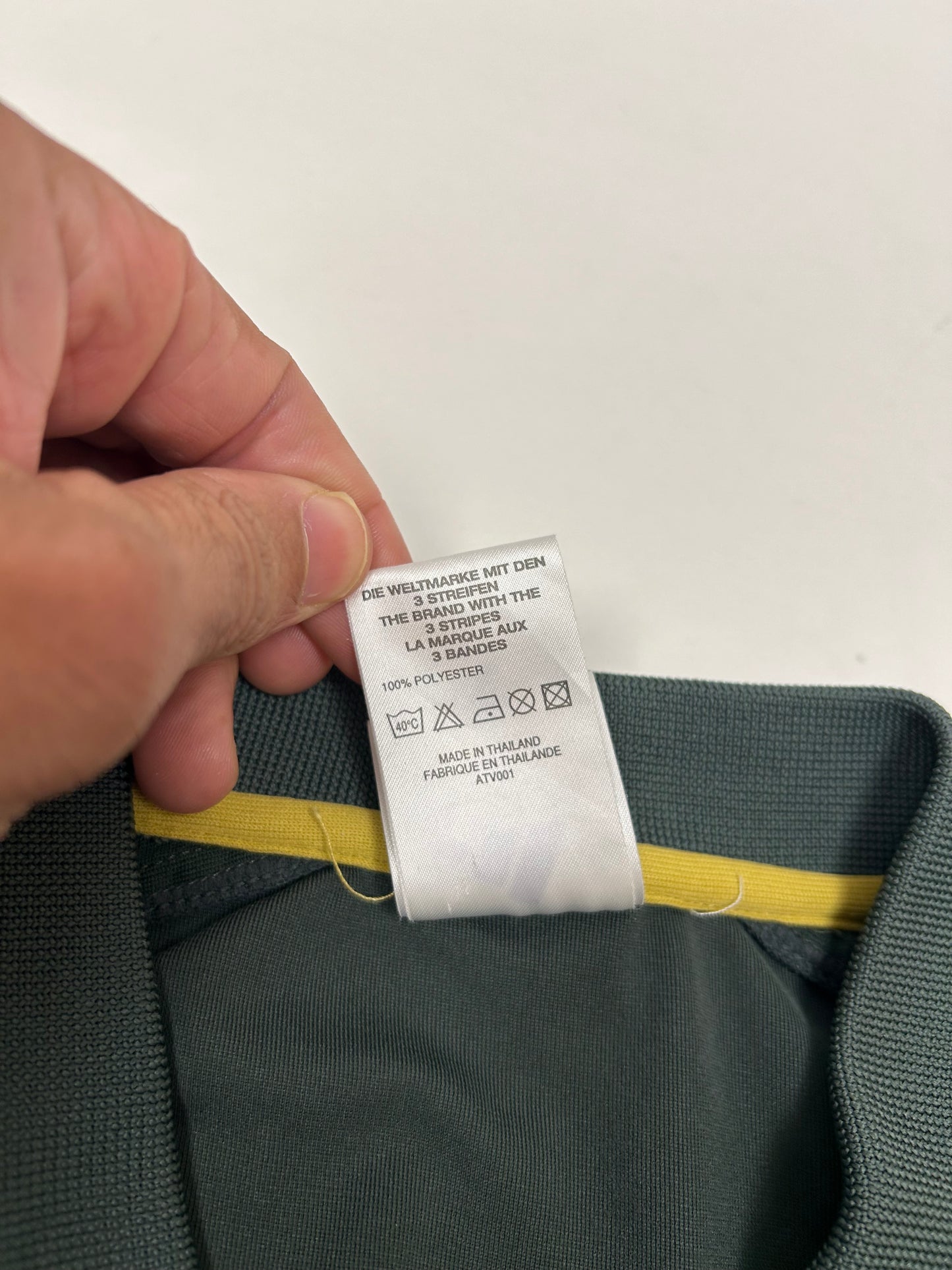 Vintage Adidas Roland Garros Paris Medium 21.75x30.25 Tennis Polo Shirt