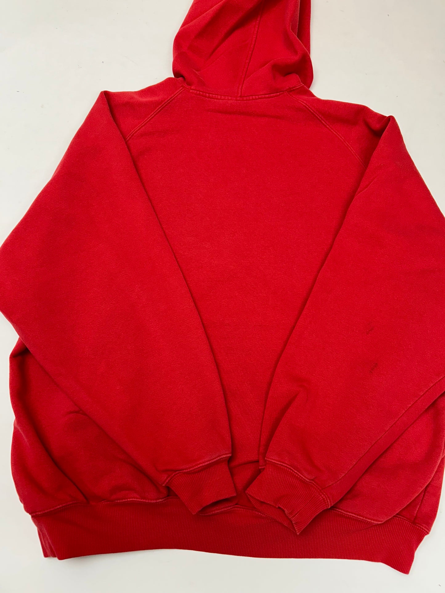 Vintage 00s Nike Team Ohio State Buckeyes College Hooded Sweatshirt Large As Is Red