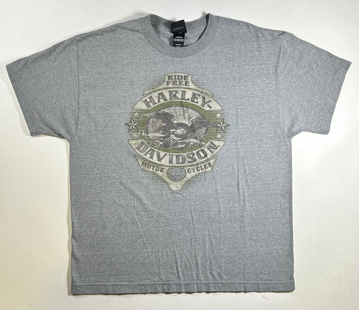 2022 Harley Davidson Motorcycle Of Bergen County Live To Ride Ride To Live Rochelle Park, NJ Tee XL 23.75x29.25 Inches