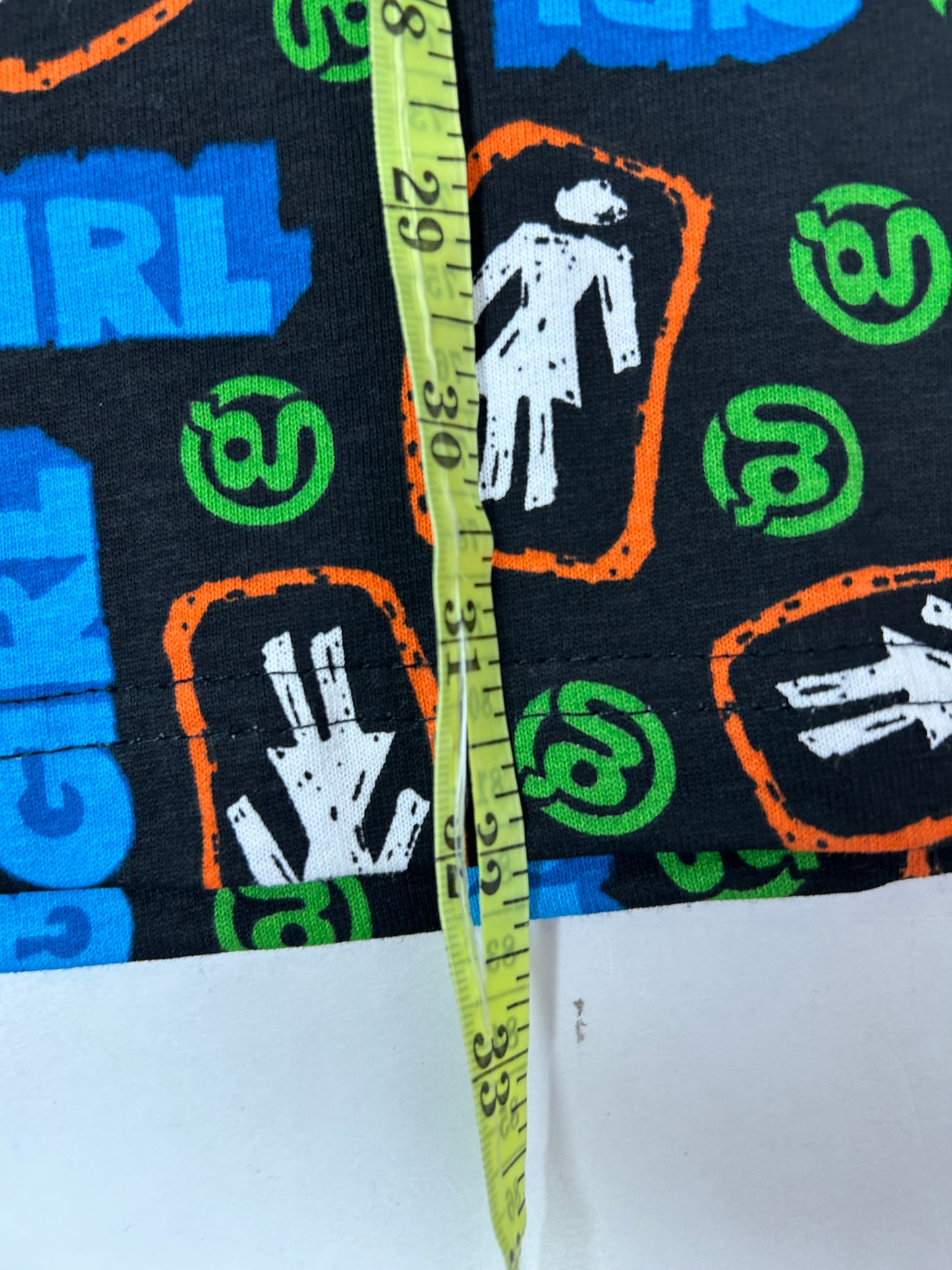 Vintage 2000s Girl Skateboards T Shirt Sprinkles All Over Print Premium Shirt XL 24.25x32.25 Inches AOP
