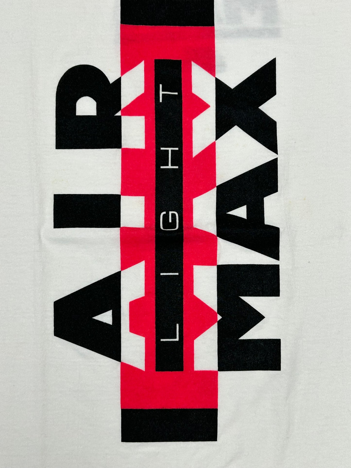 Vintage Nike Air Max Light Shirt Promo Tee Small/Medium Fit 19.75x28 Inches