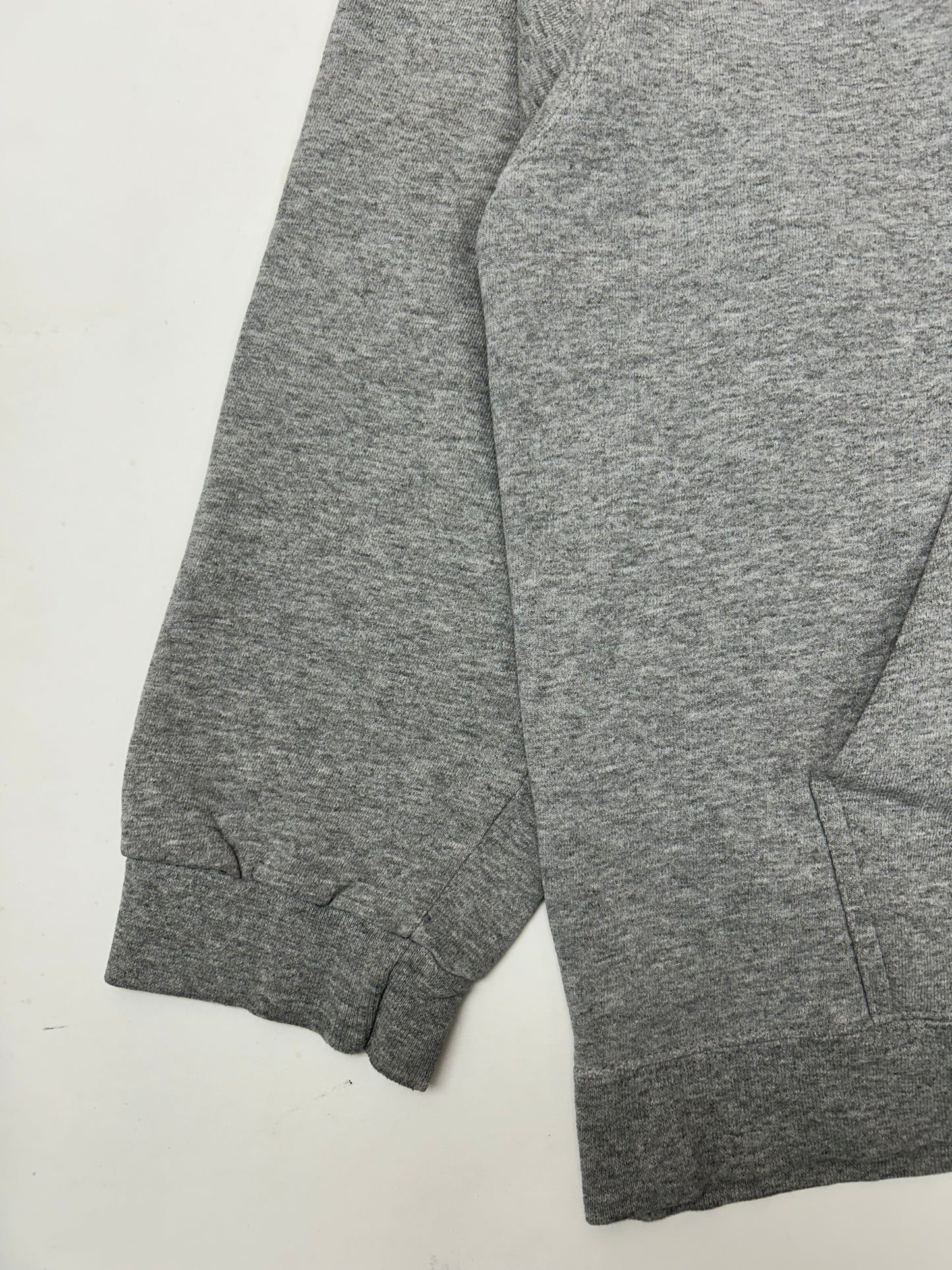 Vintage 90s Nike Center Swoosh Embroidered Logo Hooded Sweatshirt Worn In XL 27.25x28.25 Inches As Is