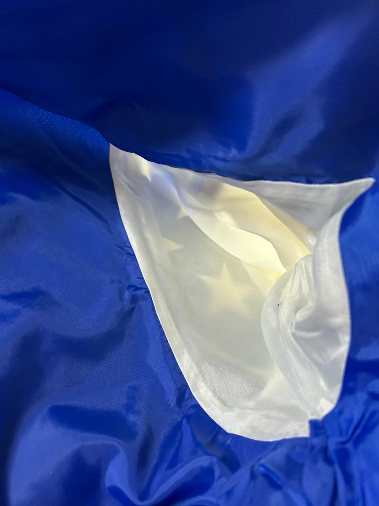 Vintage Starter 96 Atlanta Olympics Team USA Packable Hood Windbreaker Full Zip Jacket  Large 27.5x27.5 Inches