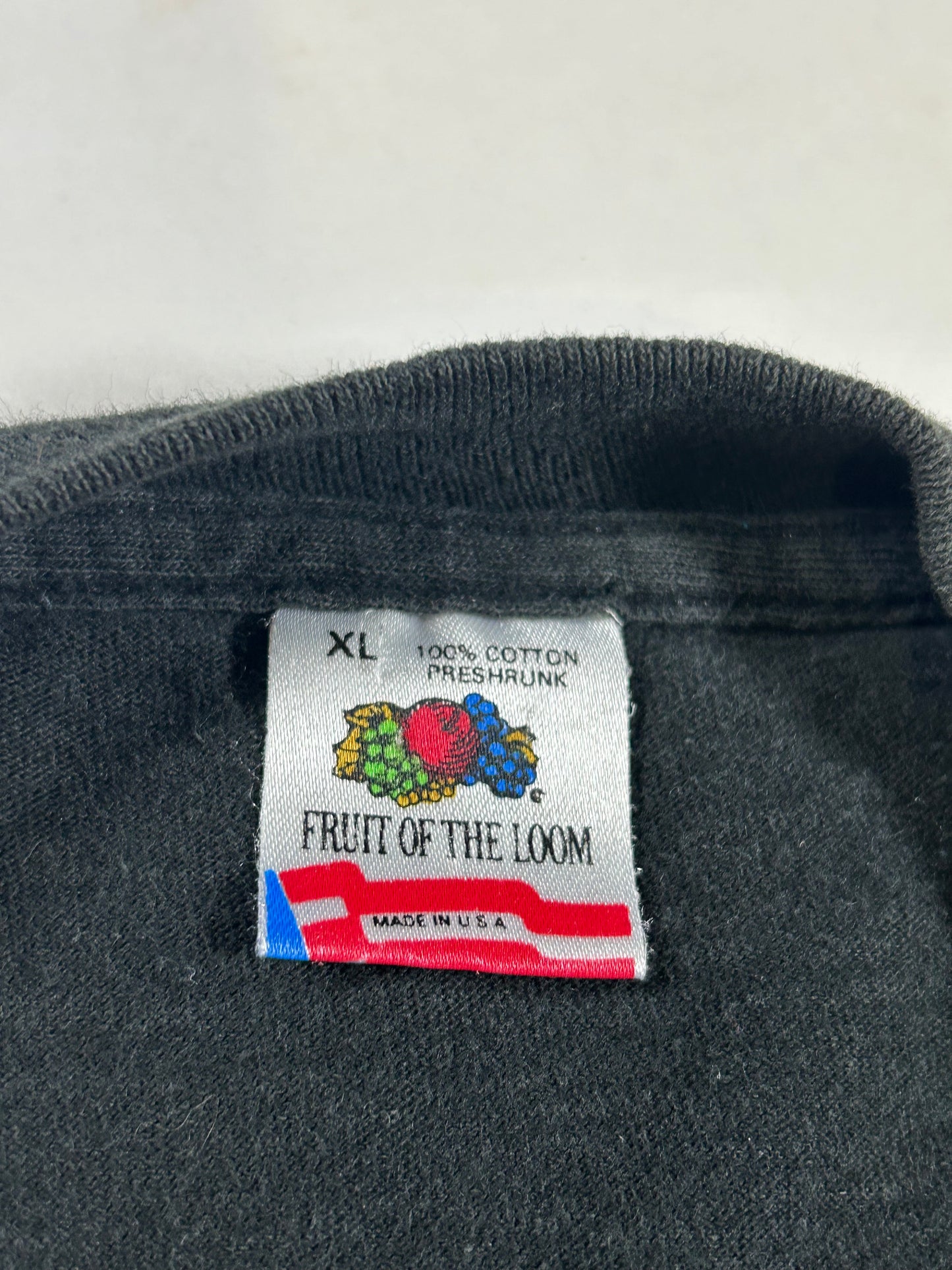 Vintage 1990 Detroit Pistons Bad Boys Twice Is Bad Detroit Bad Boys Championship Tee XL 23x30.75 Inches As Is