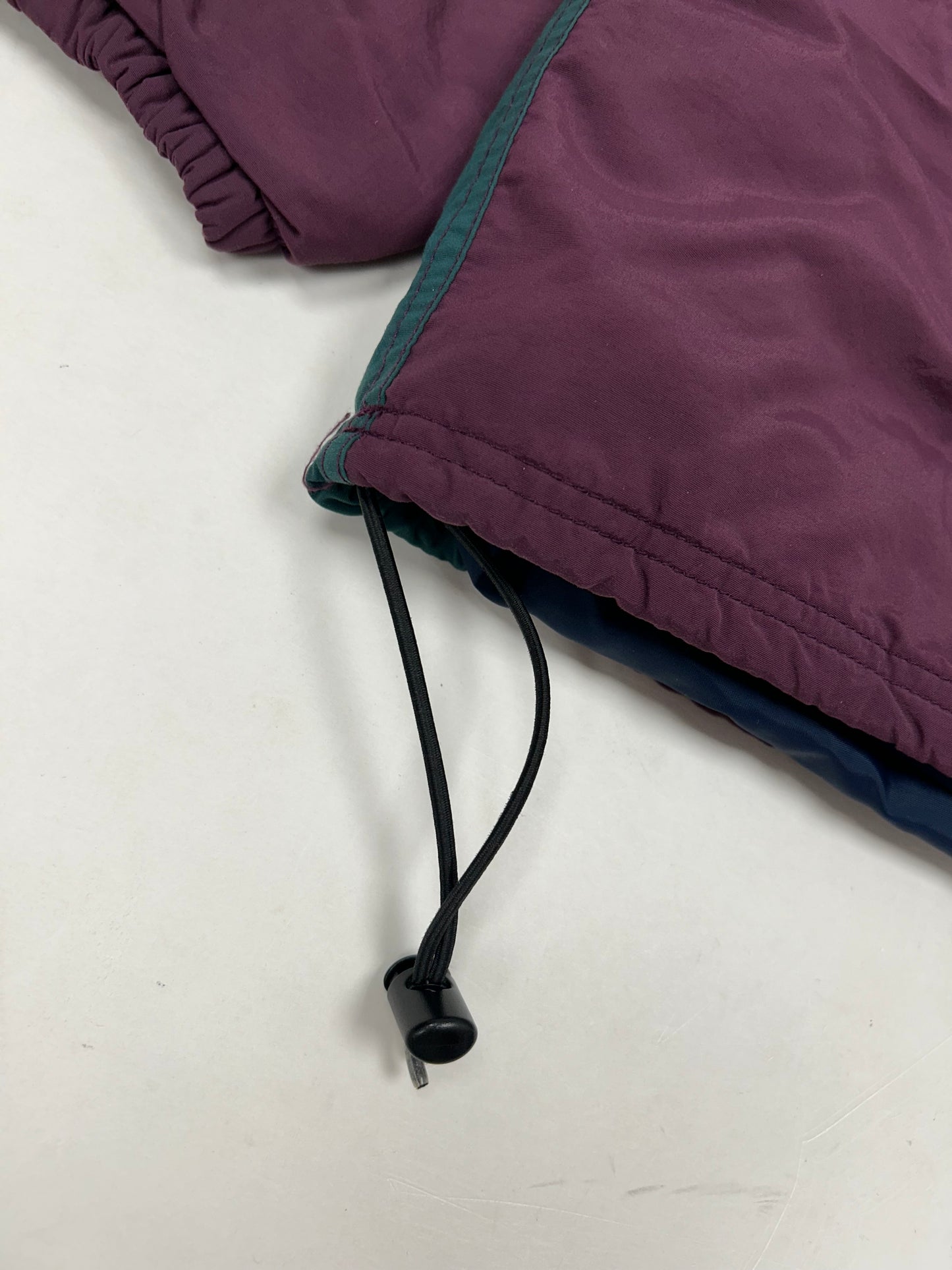 Vintage 90s LL Bean 1/2 Zip Anorak Thinsulate 3M Windbreaker Medium/Large Fit 25.25x26.5 Inches