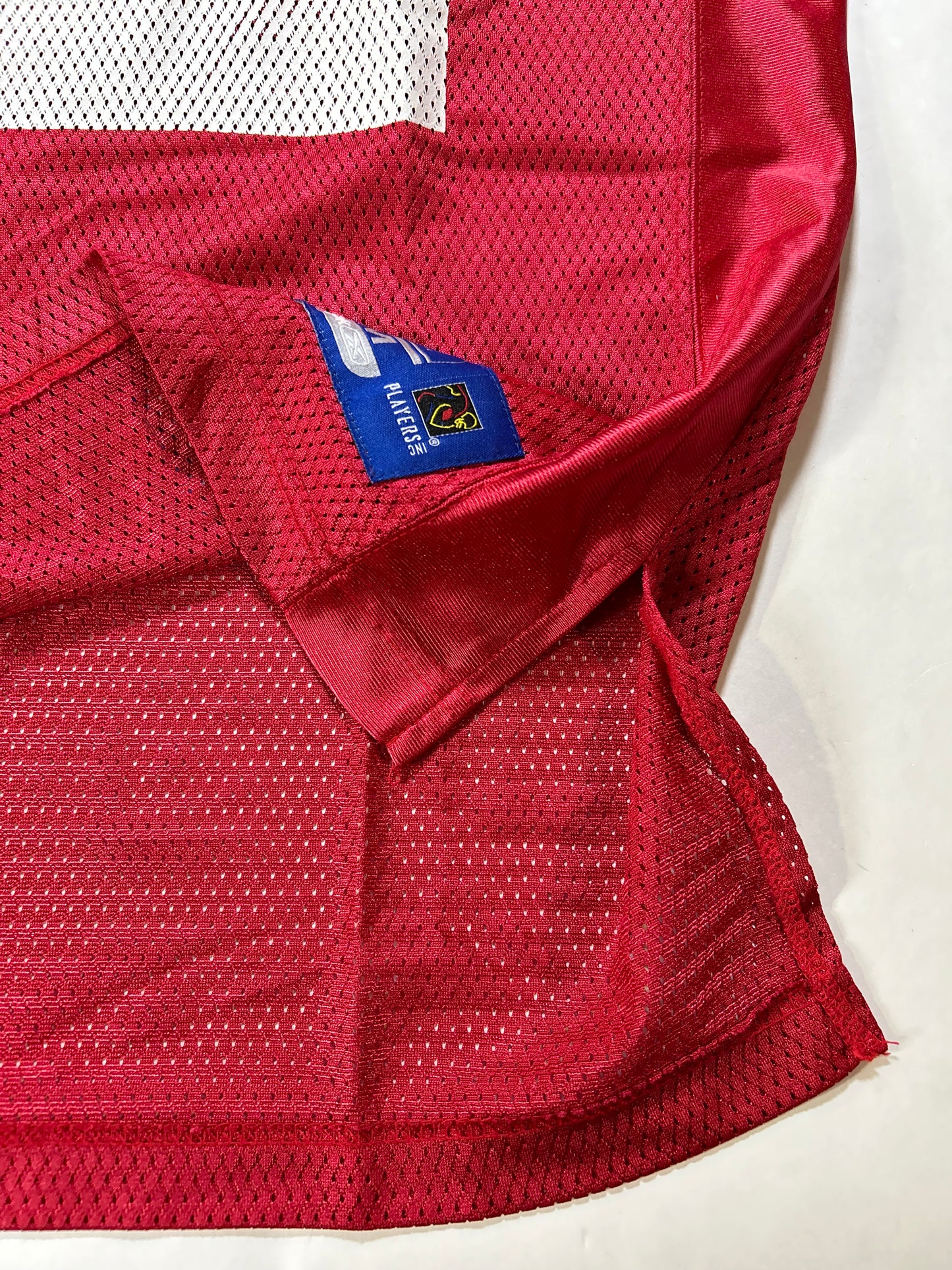 Vintage 00s Reebok NFL Equipment New York Giants Michael Strahan #92 Red Jersey Medium 22.5x30.5/33 Inchee