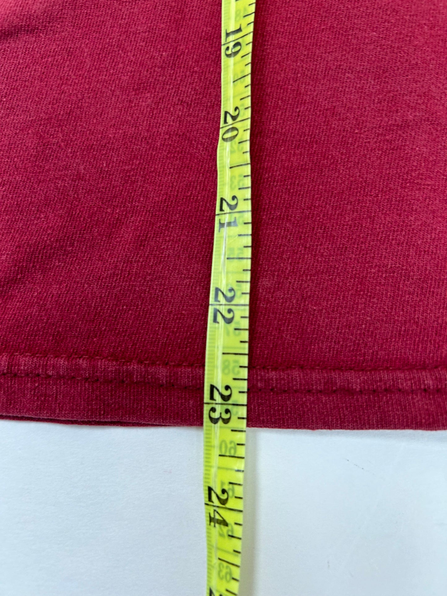 00s Oklahoma University Sooners College Tee Small 18x23.25 Inches As Is