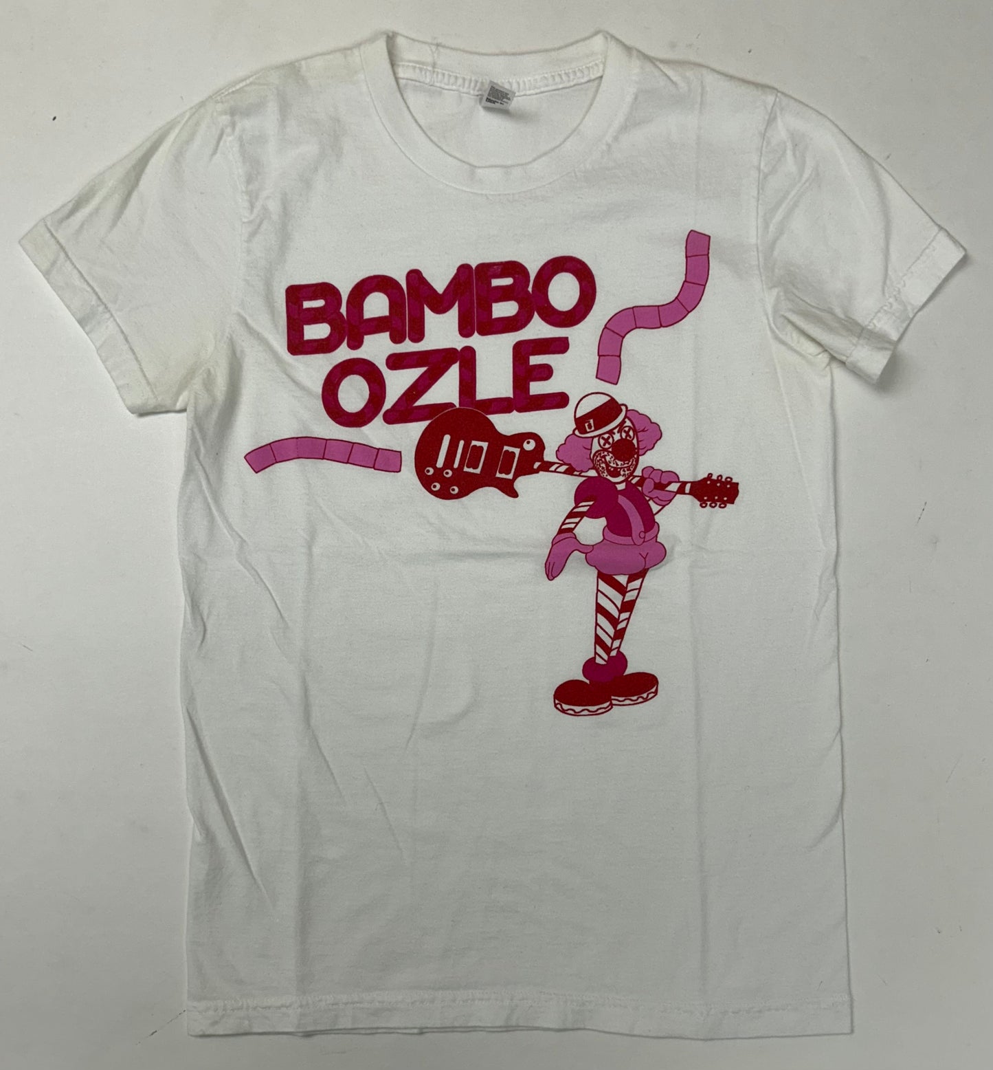 Vintage Bamboozle Music Festival Band Clown Graphic Tee Ladies Medium Girls 16.5x24.25 Inches