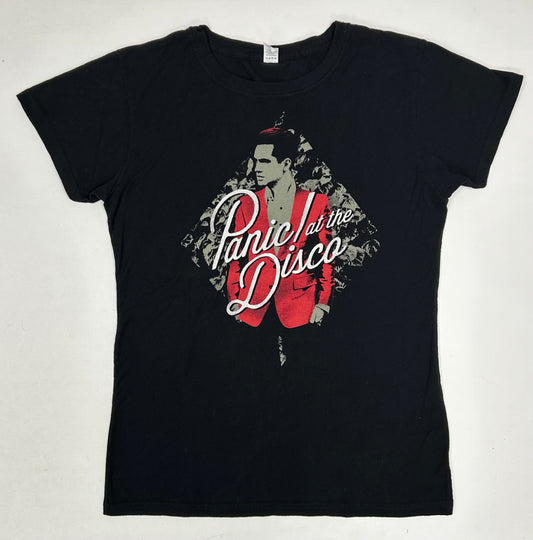 Panic At The Disco Music Band Tee Ladies XXL 19.5x28.25 Inches Black