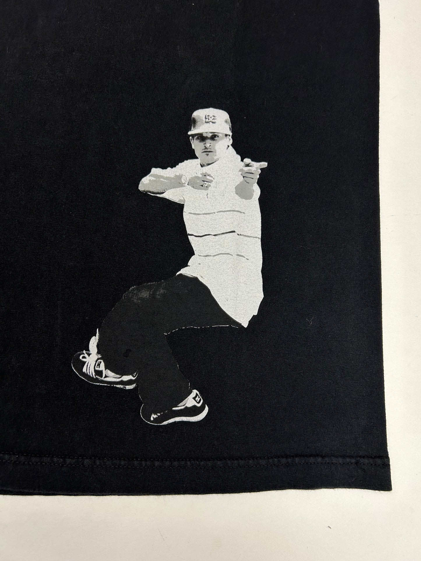 Vintage Rob And Big MTV Show Promo DC Shoes Co Skate Tee Big Black & Rob Dyrdek XL 23.5x30.25 Inches