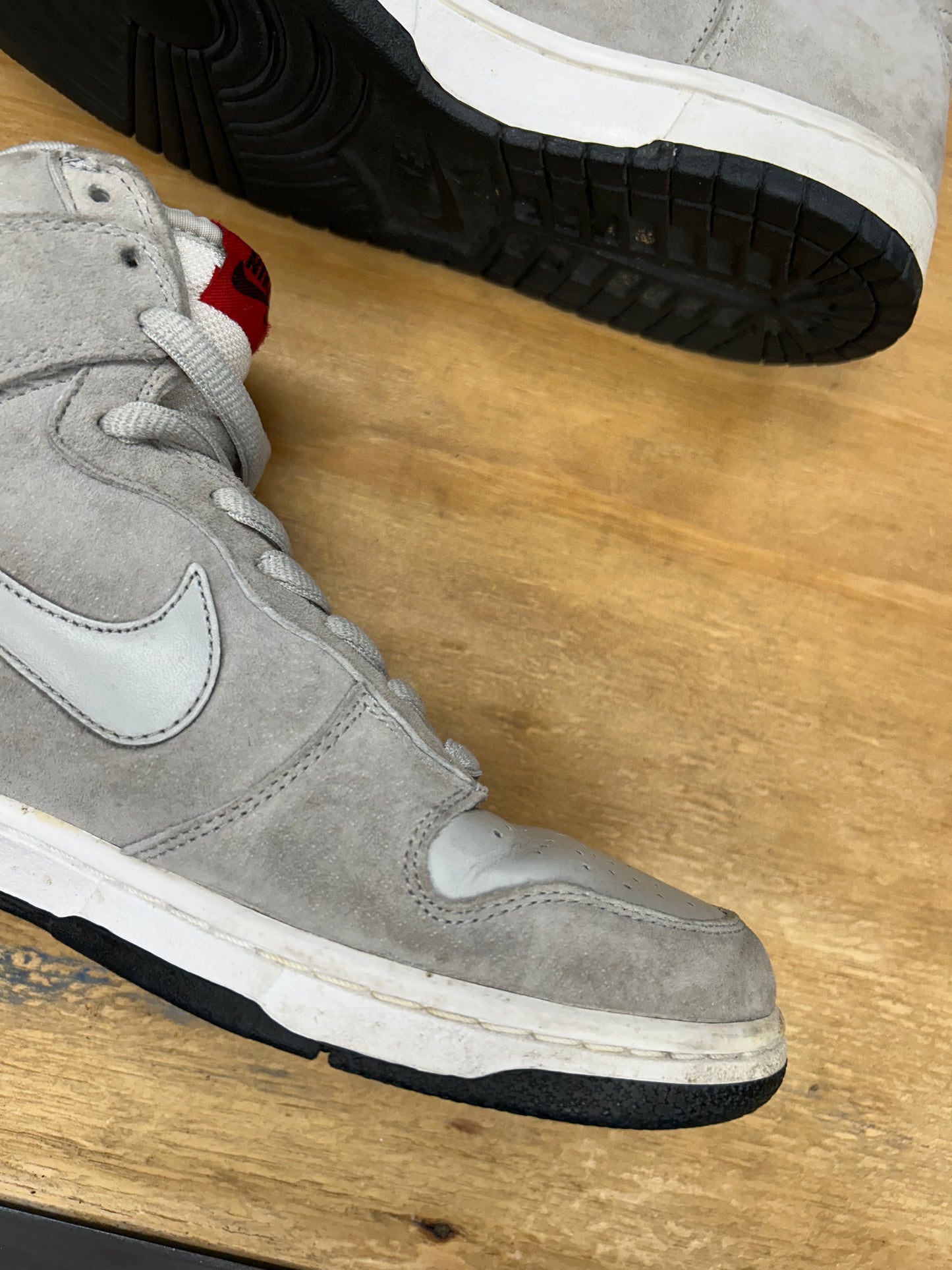 2007 Nike SB Dunk High Pee Wee Herman Size 10 Used As Is No Box