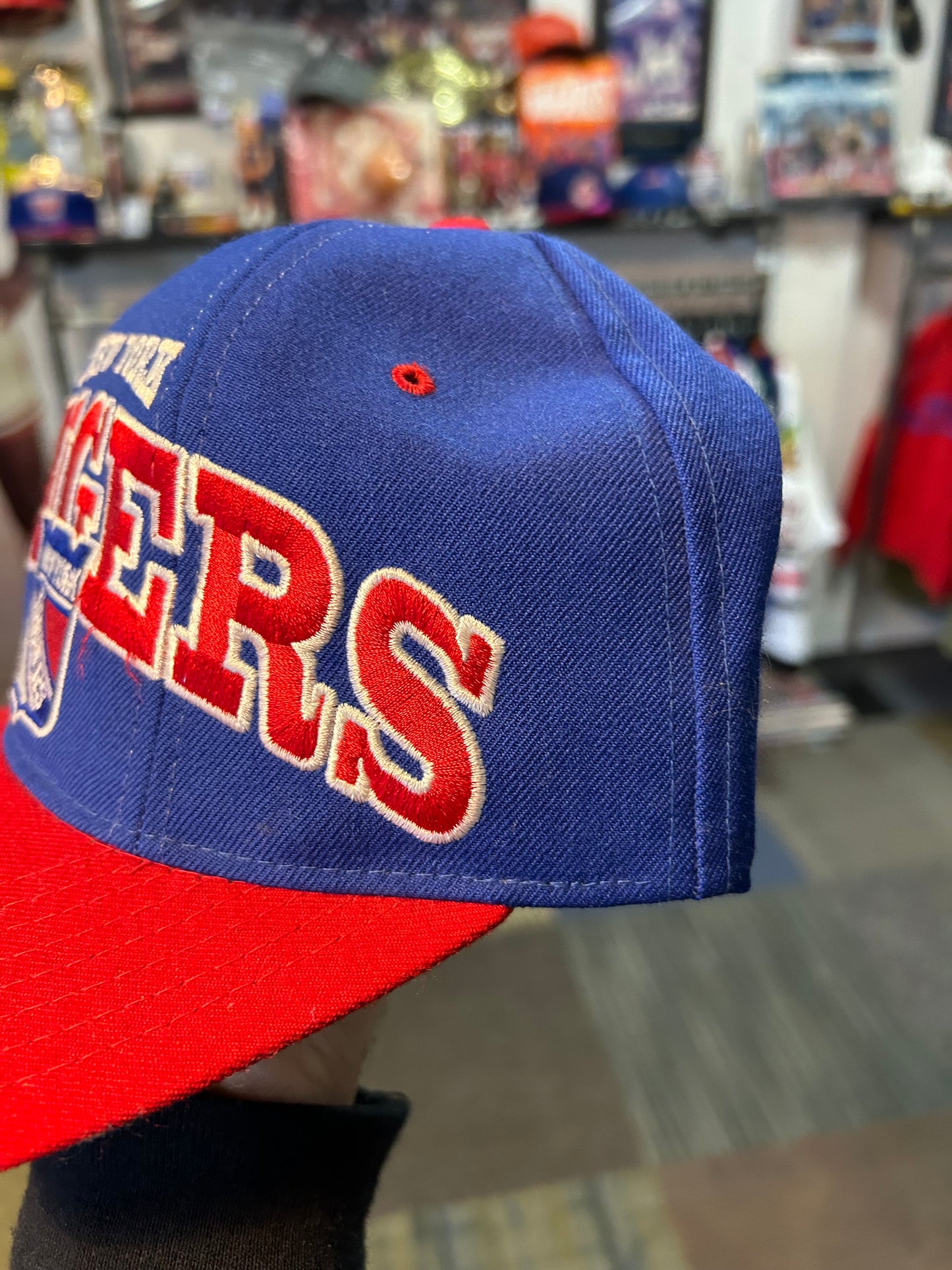 Vintage 90s Starter New York Rangers NHL SnapBack Hat