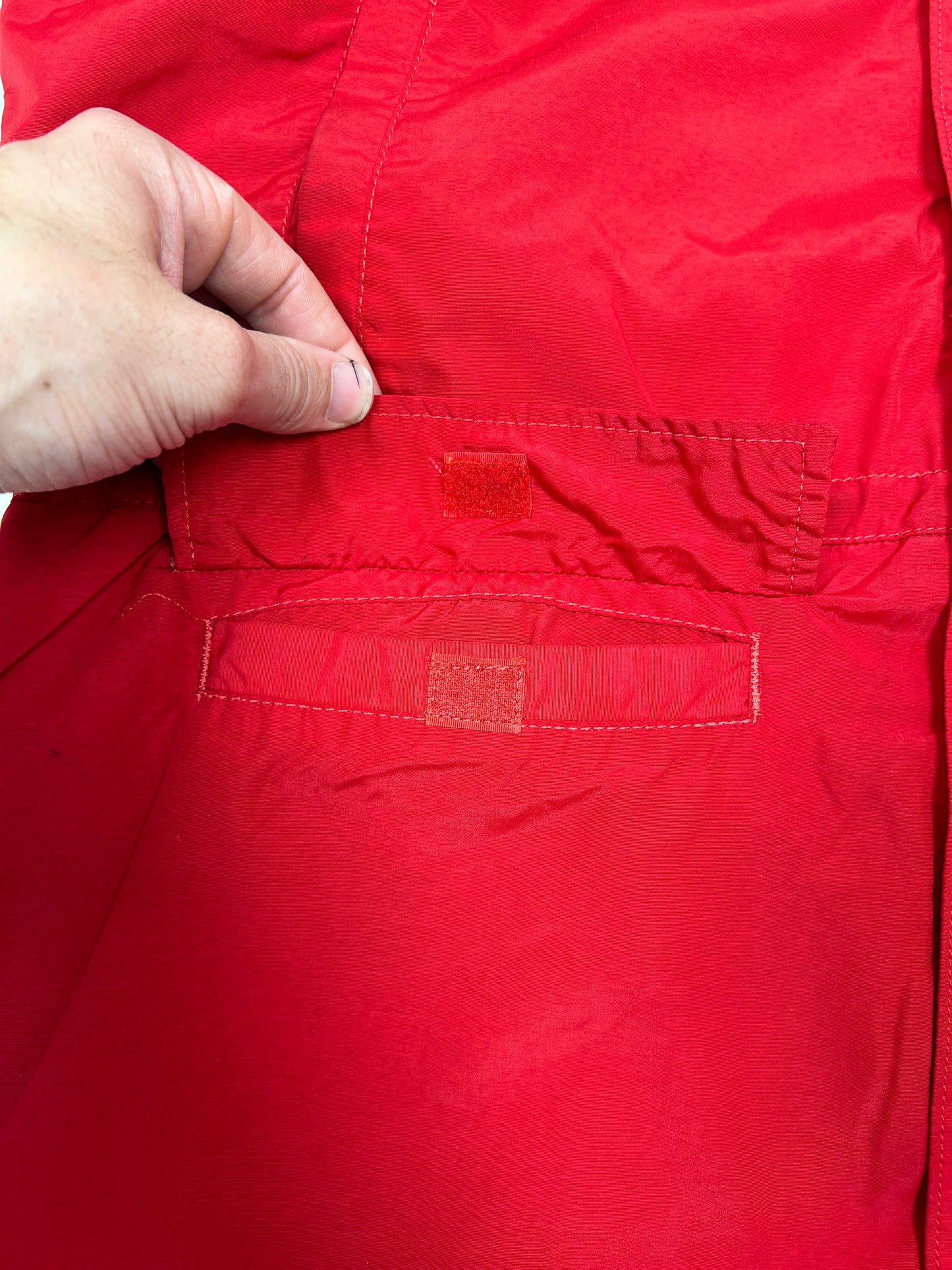 Vintage Chalk-Line MLB This Week In Baseball Zip Long Trench Style Jacket Size Tagged Large 26.5x36.5 Inches As Is Has Wear