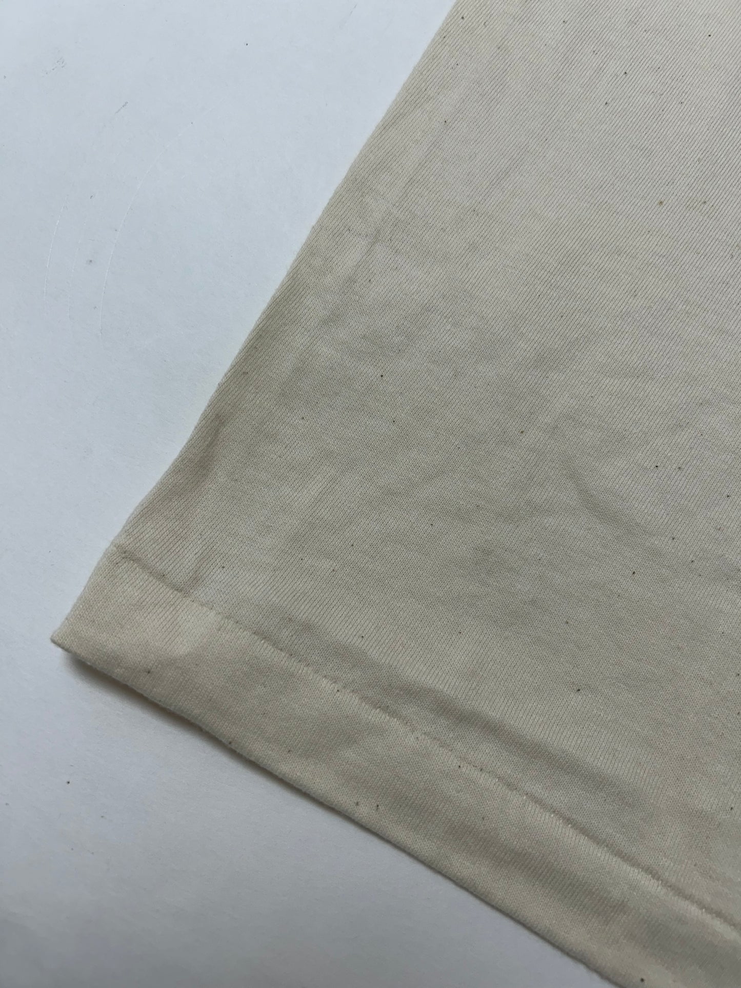 Edgewood NJ first edition “Deeper Than The Roots.” Tee 2XL 90s Hanes Beefy-T USA 100% Cotton Light Tan