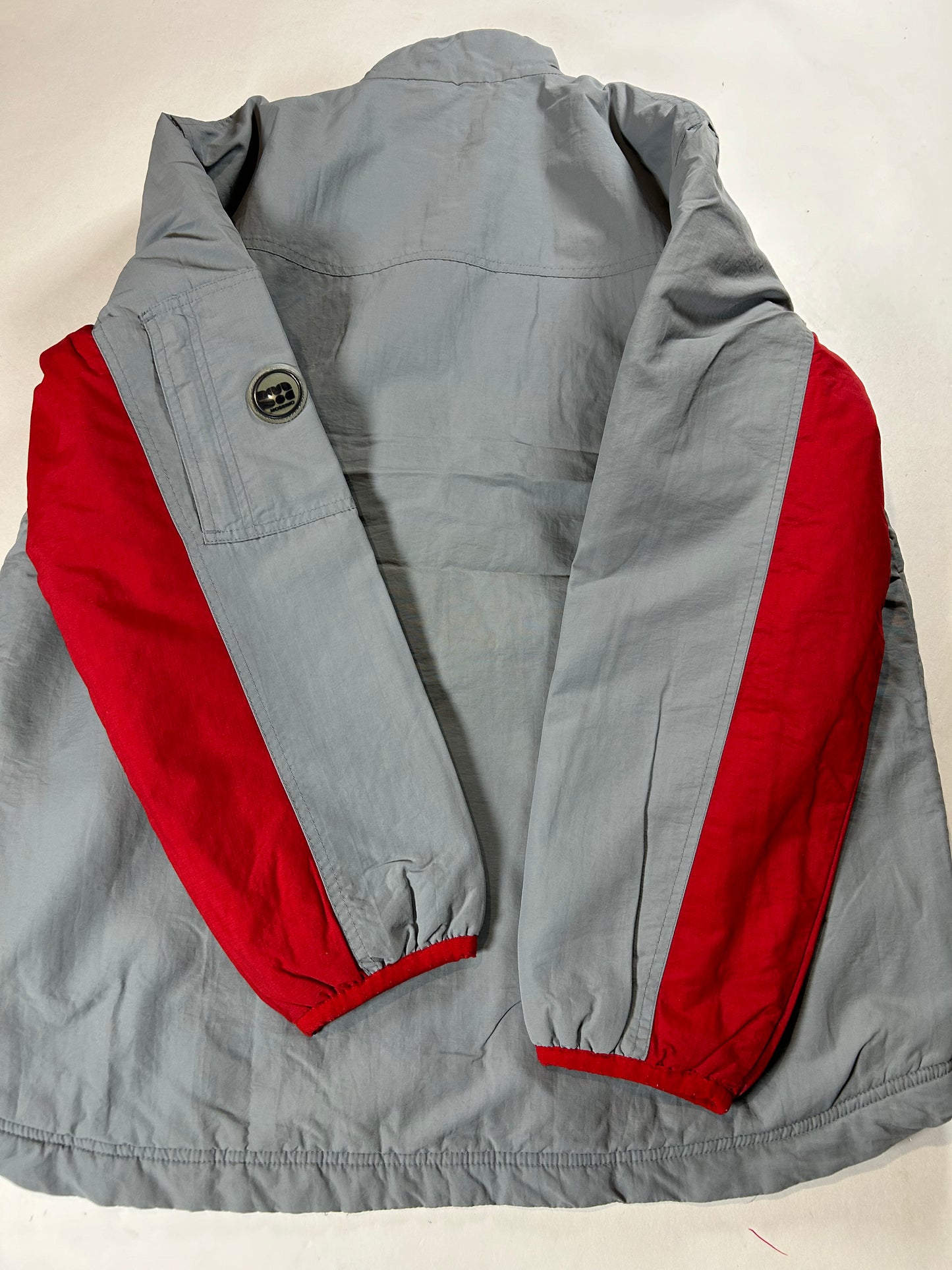 Vintage Mossimo Fleece Liner Zip Up Jacket Tagged Medium Can Fit Large 25x29.5/32 Inches