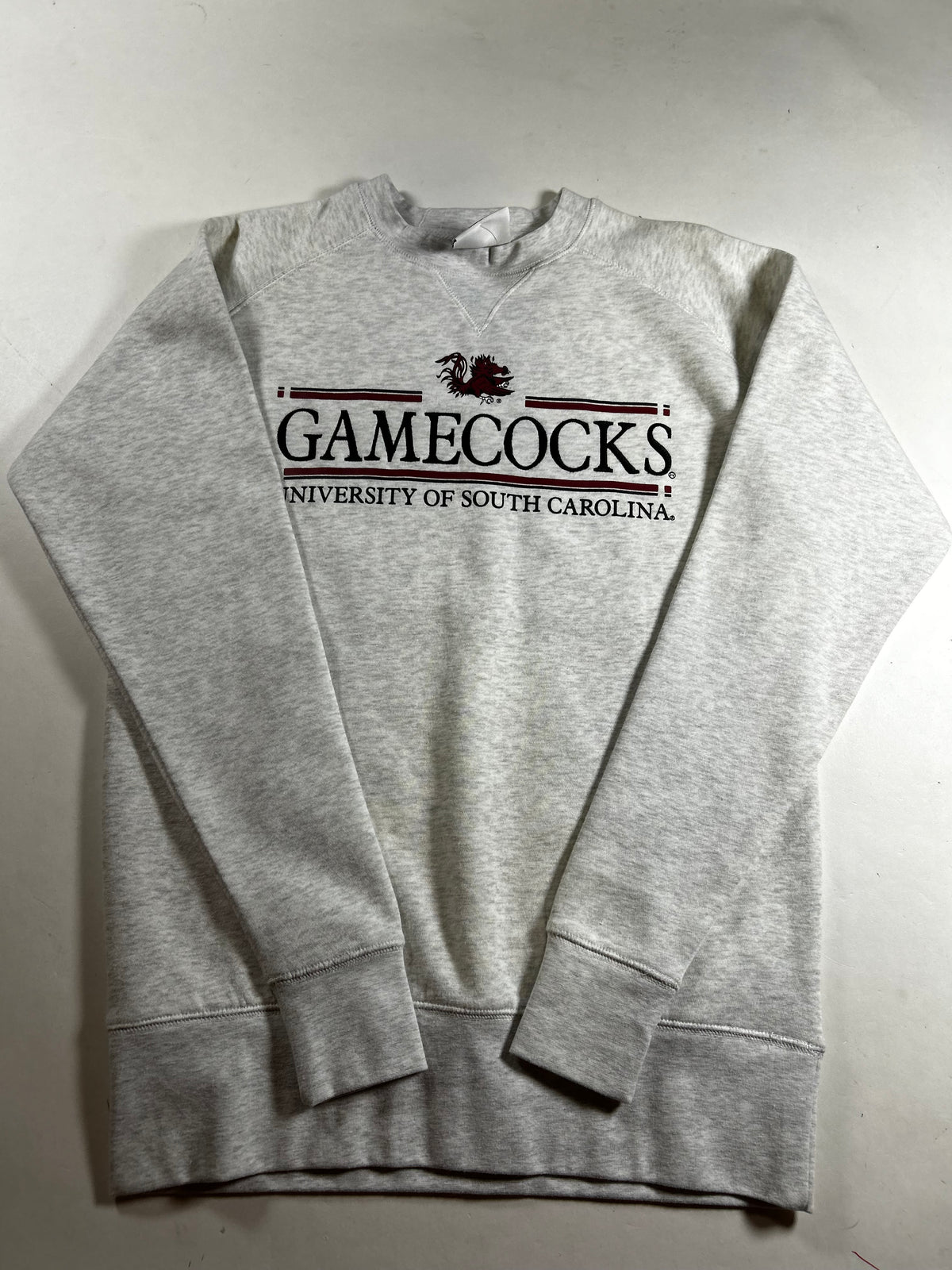 University Of South Carolina Gamecocks NCAA Crewneck Sweatshirt Champion Small 21x28.5 Inches