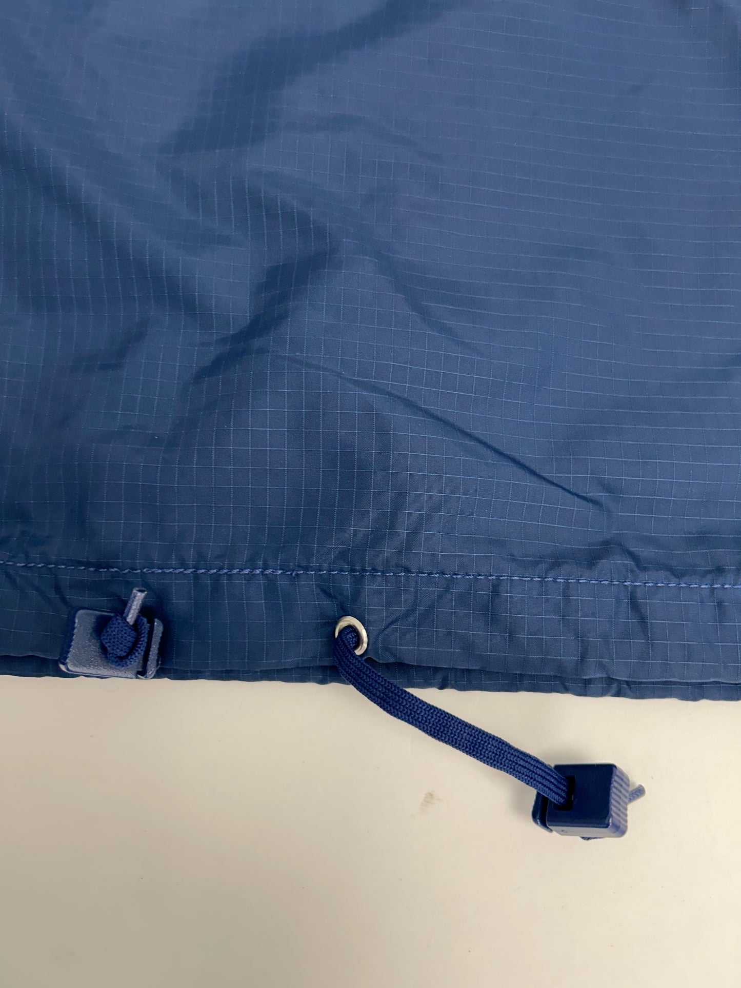 Vintage 1996 Warner Bros. Looney Tunes Bugs Bunny Longitude/Latitude Windbreaker Jacket Large 27.25x29.25 Inches Can Fit XL