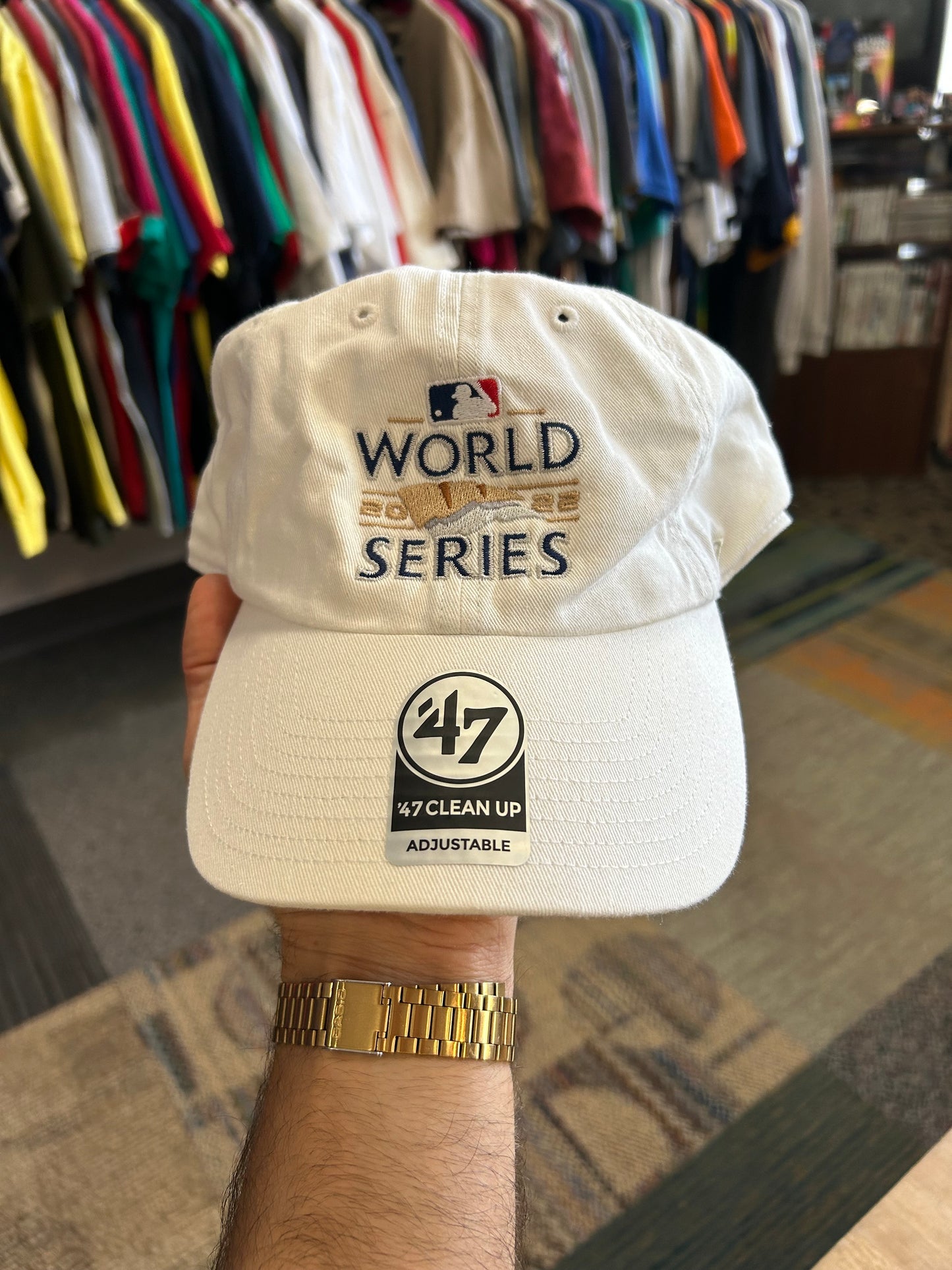 2022 MLB World Series '47 Brand Adjustable Cap Brand New Astros Vs. Phillies