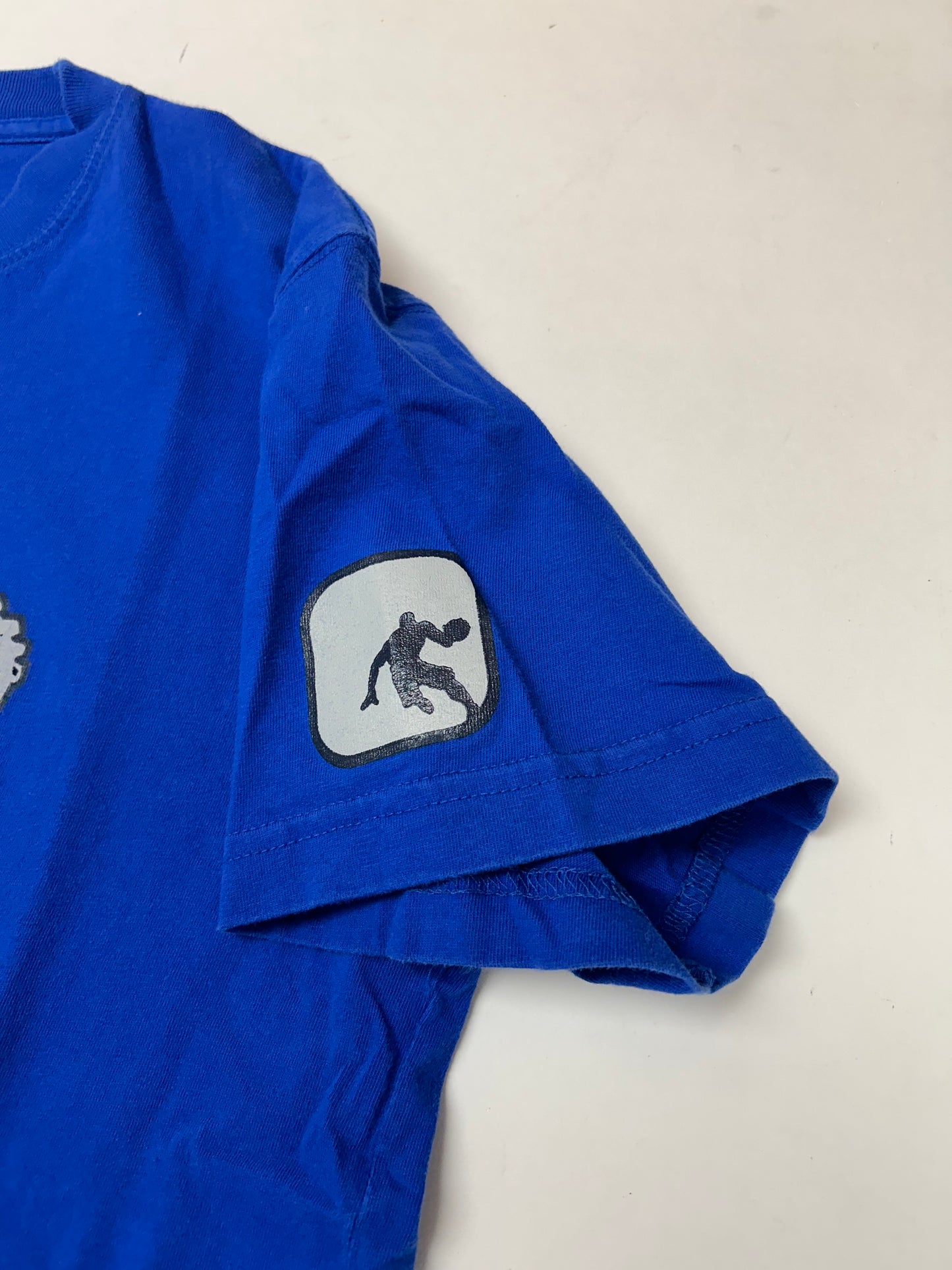 Vintage 00s And 1 Basketball Graphic Tee Youth Large (14/16) Blue Adult S/M 20x26 Inches