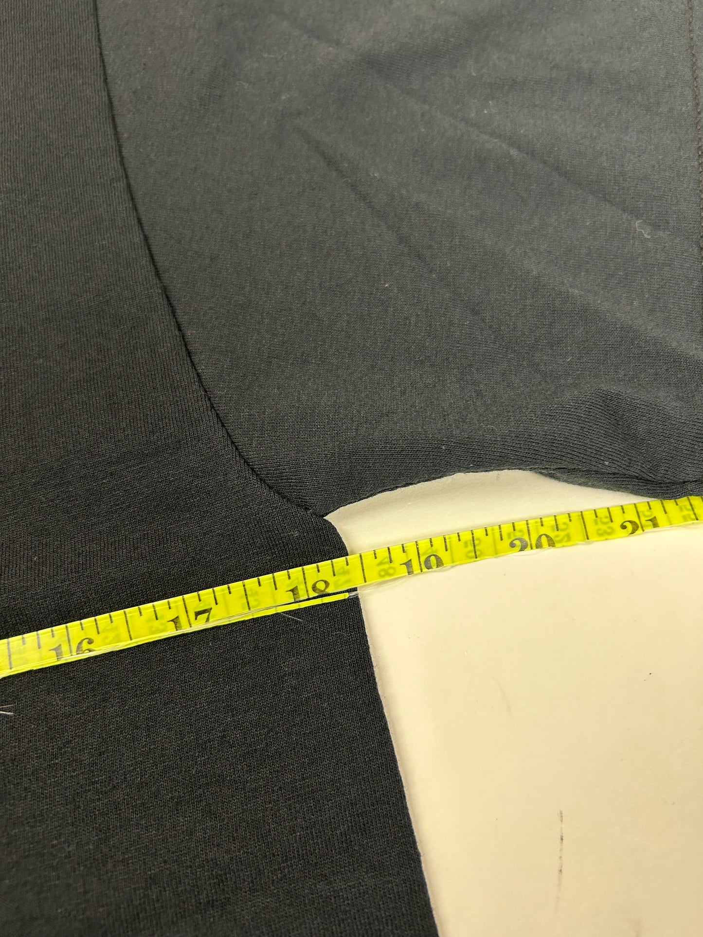 Edgewood NJ first edition “Deeper Than The Roots.” Tee Medium/Small 18.5x27.75 Fit 00s JERZEES 50/50 Blend Black