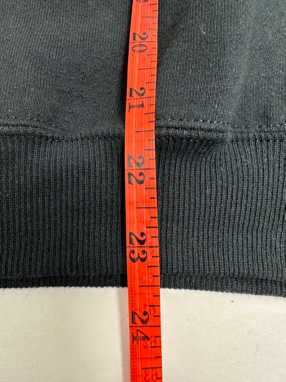 Edgewood NJ “Deeper Than The Roots.” First Edition Crewneck Sweatshirt Tagged Youth Medium 90s Russell Athletic 50/50 Blend Made In USA DS Black 19.5x23.5