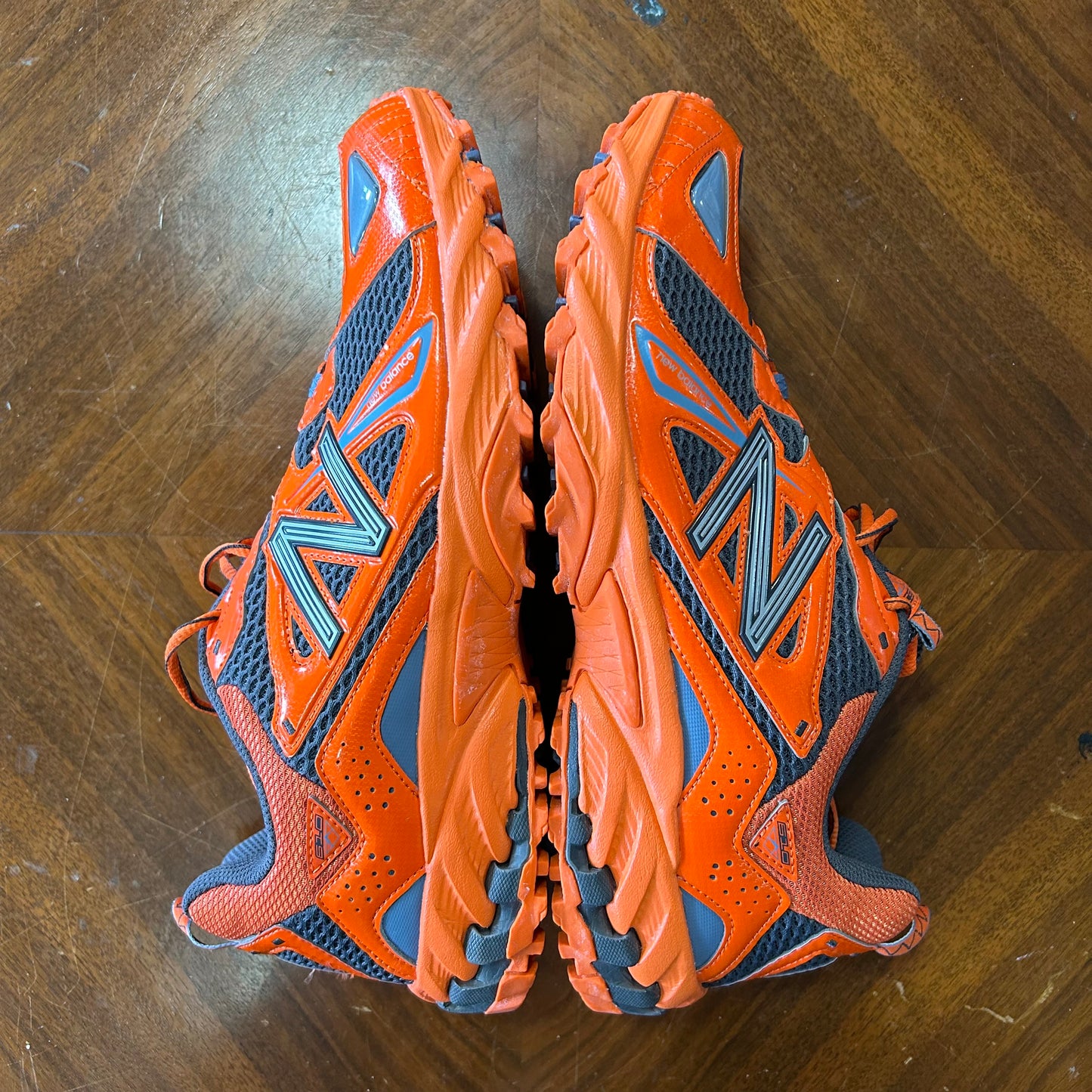 New Balance 610 v1 Running Poppy ML610TB Orange Grey Men's Size 12 As Is No Box