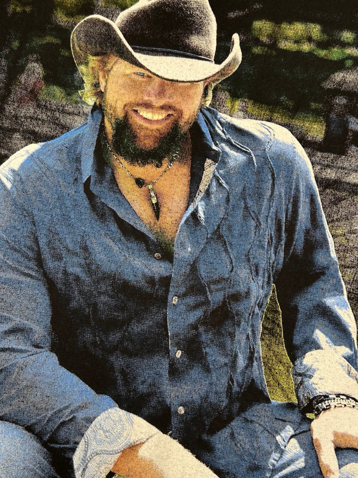 Vintage Toby Keith Locked and Loaded 2011 Made In America Tour T-Shirt Smal