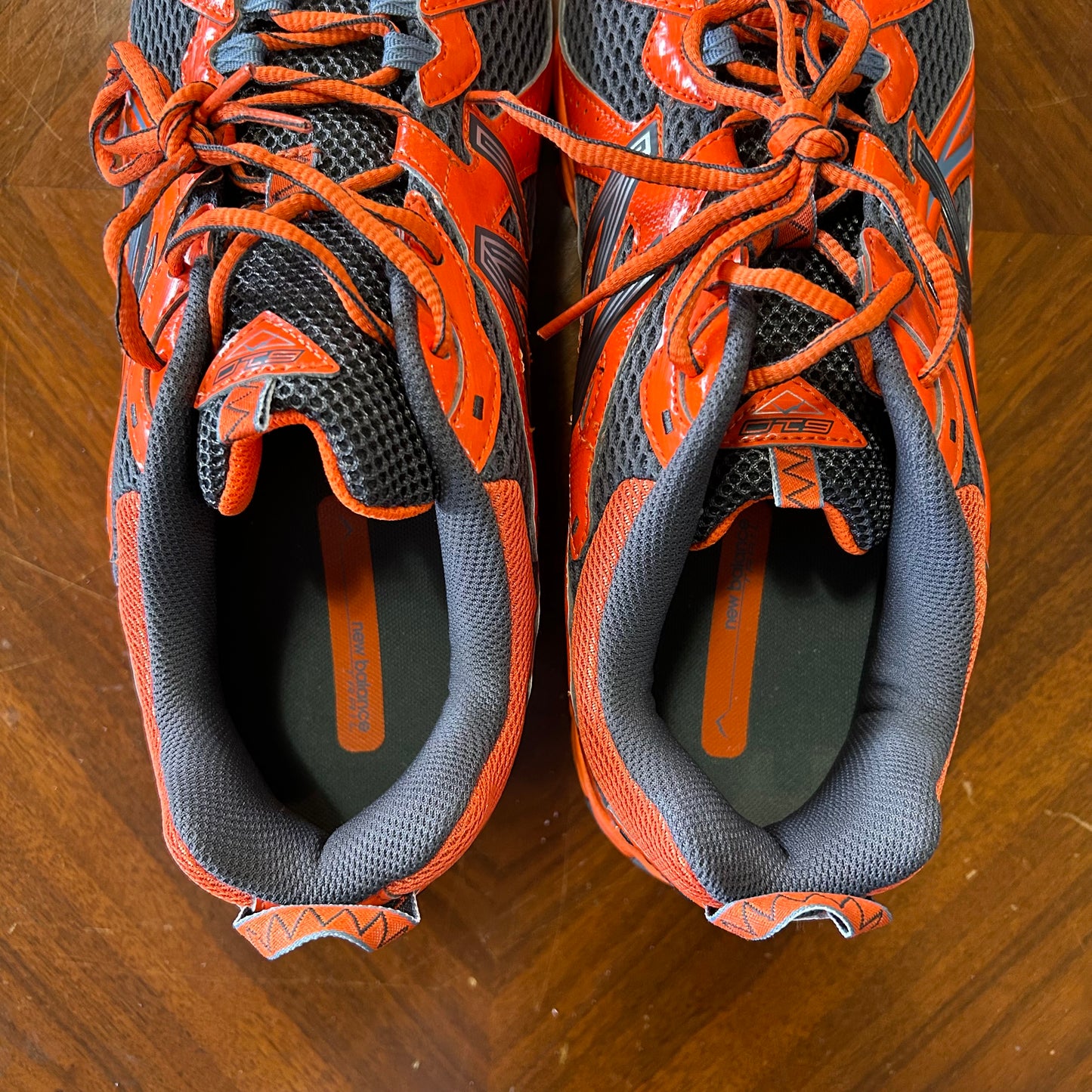 New Balance 610 v1 Running Poppy ML610TB Orange Grey Men's Size 12 As Is No Box