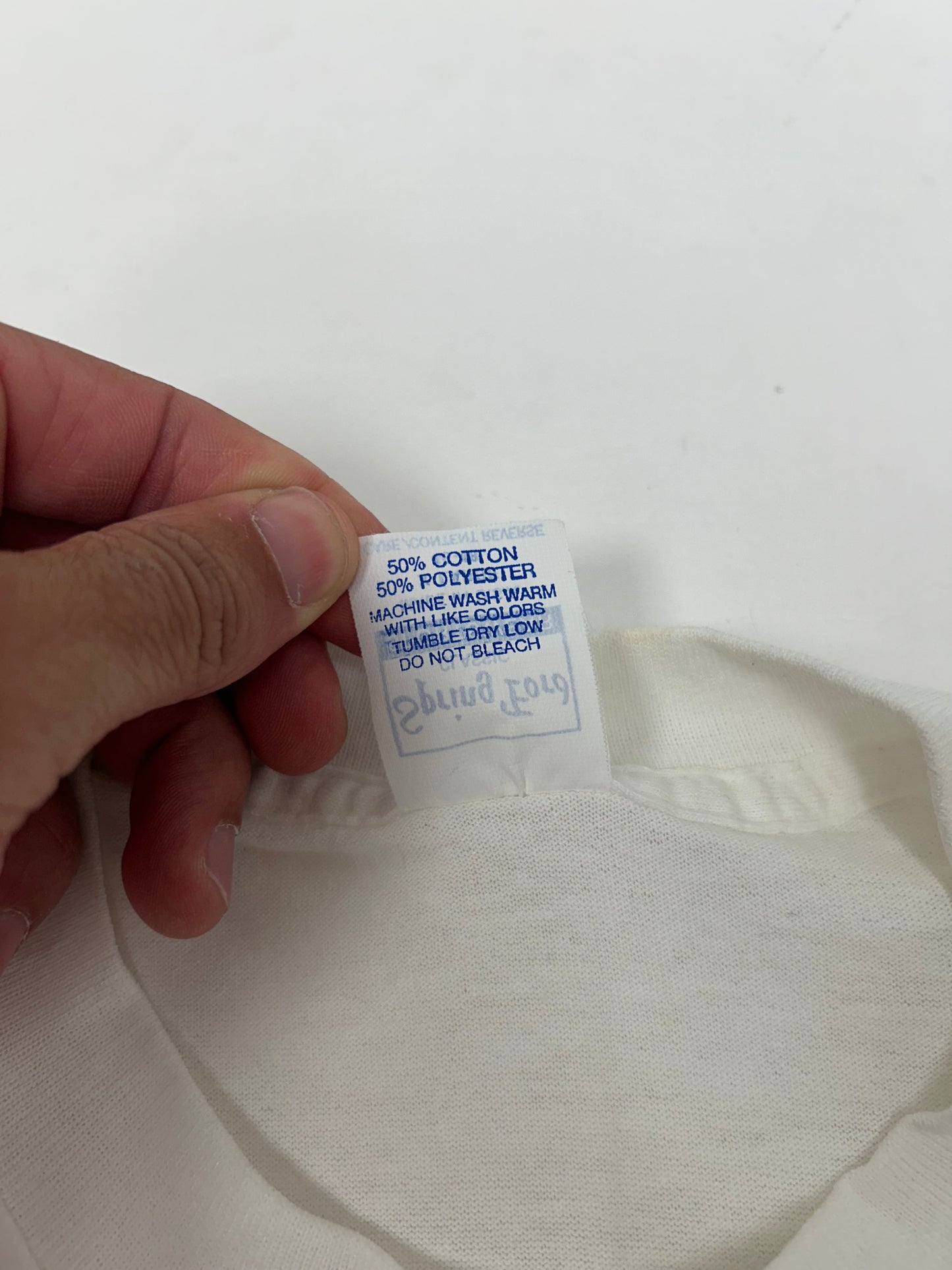 Vintage Sesame Street 27th Season TV Show Promo Tee 1995 Autographed As Is XL 23.5x29.25 Inches