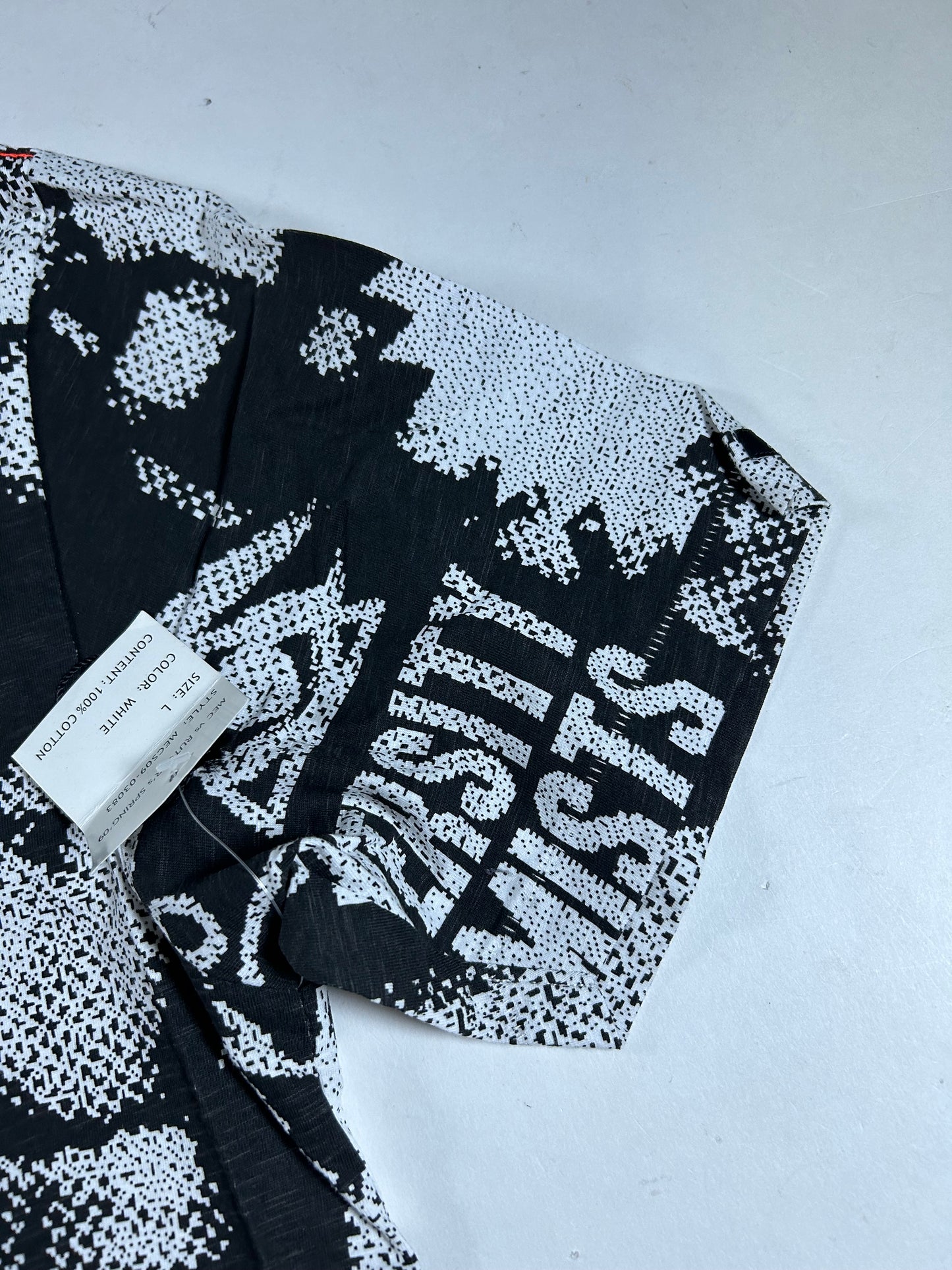 Vintage Eckō Marc Echō Cut & Sew Rutgers University Street Alchemists AOP Football Tee Large 22x29 Inches