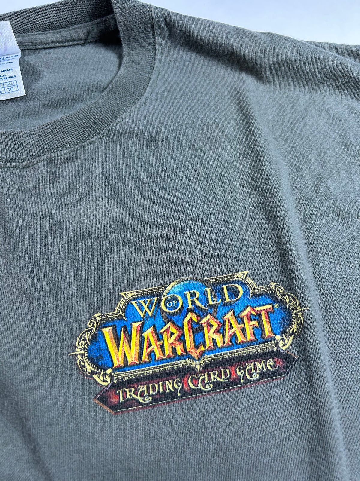Vintage 2008 World Of Warcraft Trading Card Game Servants Of The Betrayer Promo Tee XL