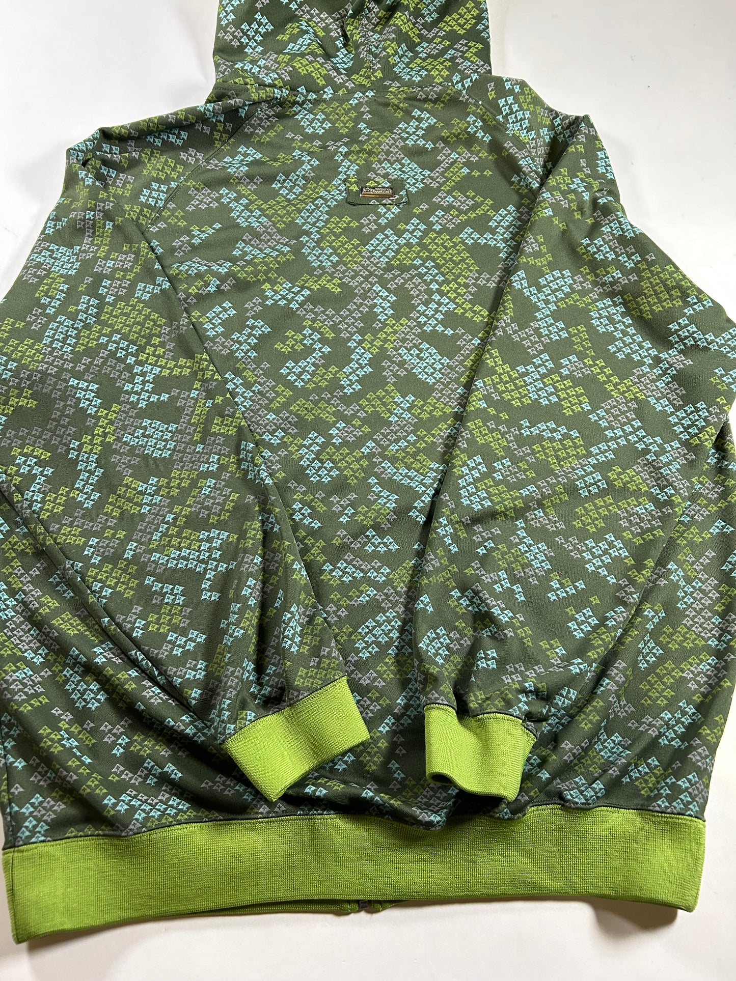 LRG Lifted Research Group Hoodie Hooded Zip Sweatshirt Vintage Y2k XL 26.5x30 Inches Skate