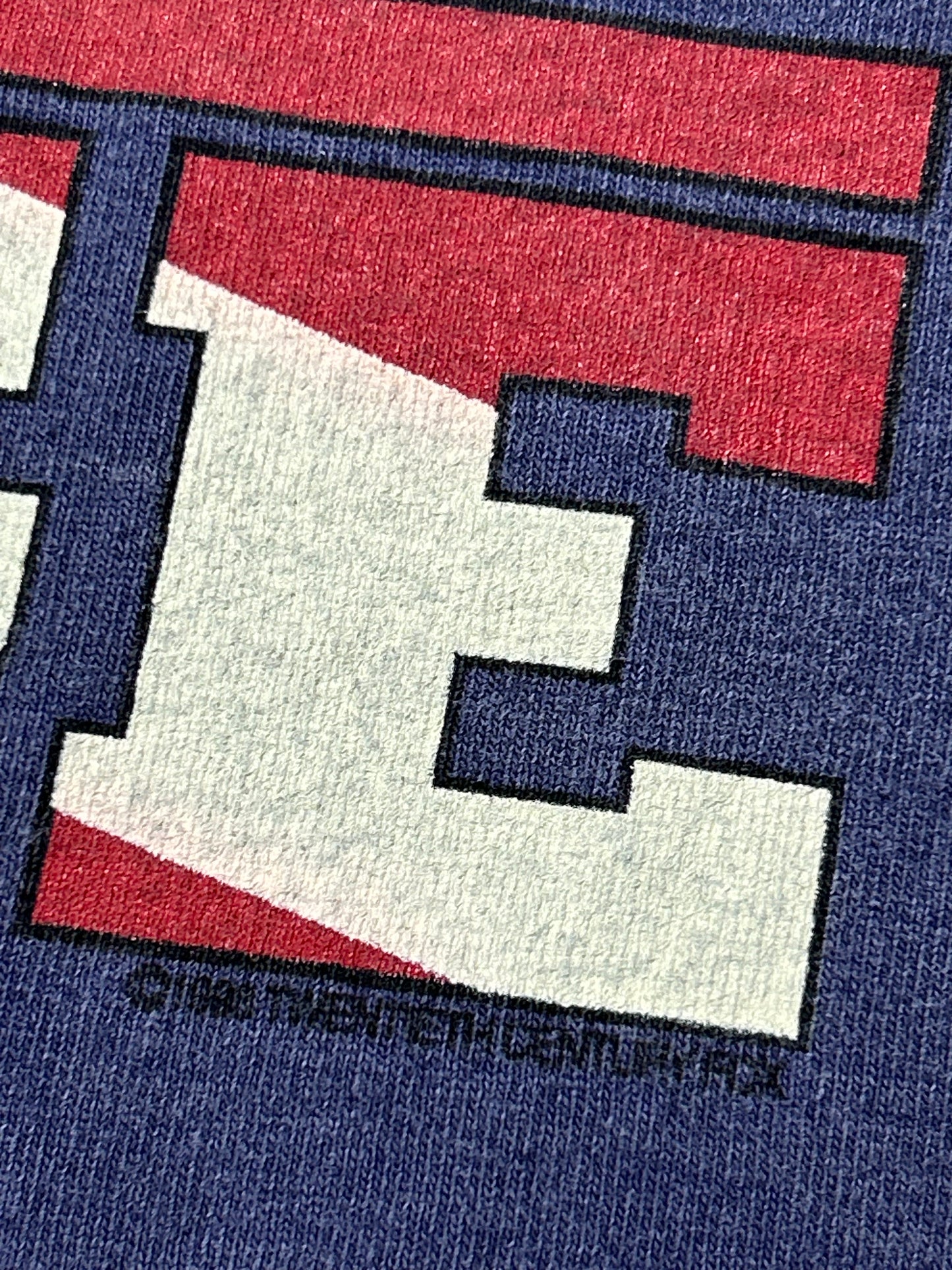 Vintage 1998 The Siege Movie Denzel Washington Movie Promo Tee XL 23.5x30.75 Inches