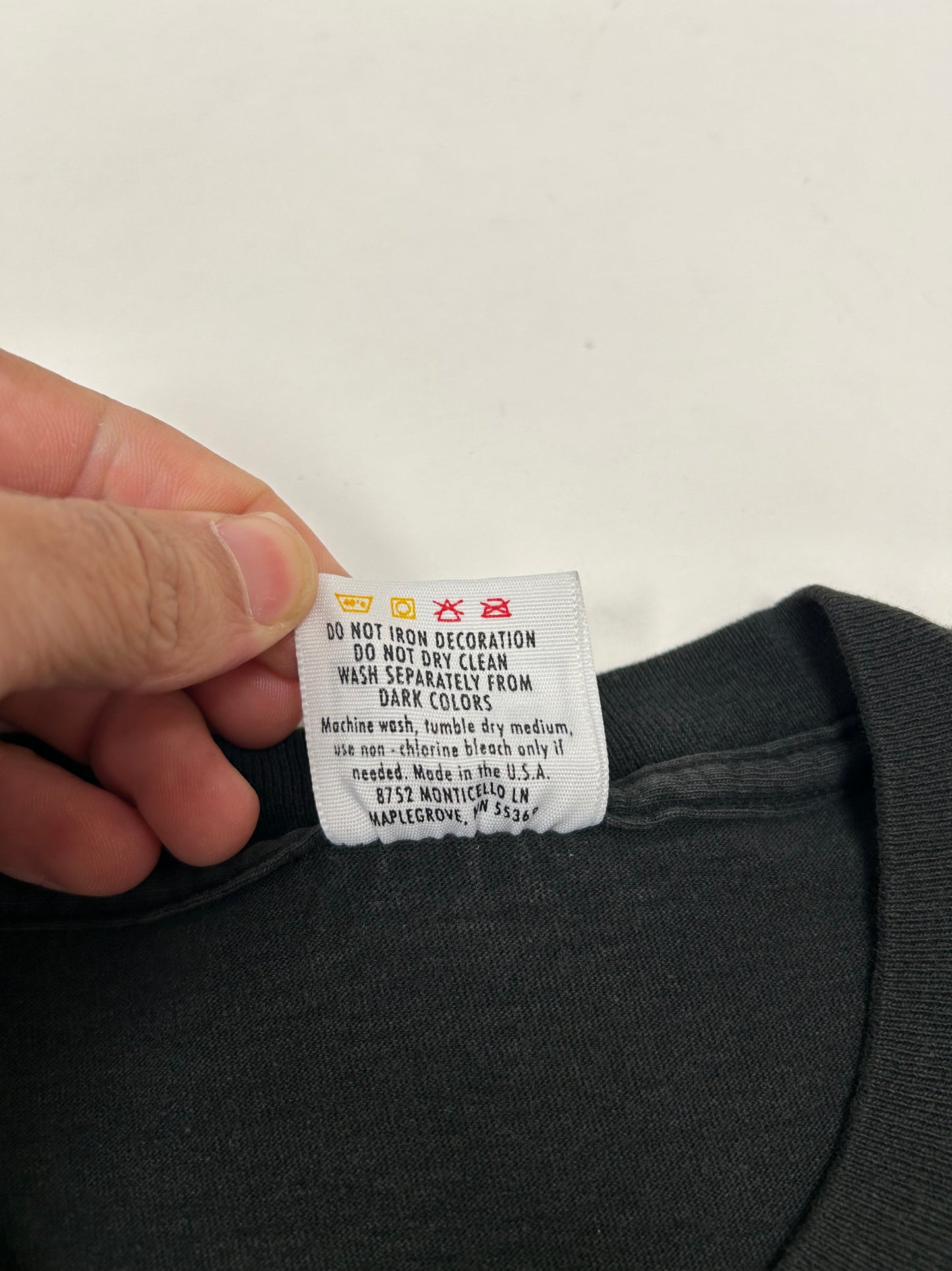 Vintage 1993 R.E.M. Easy Rest Diner Music Band Tee Nice Man Tag XL 23.25x29 Inches Faded REM