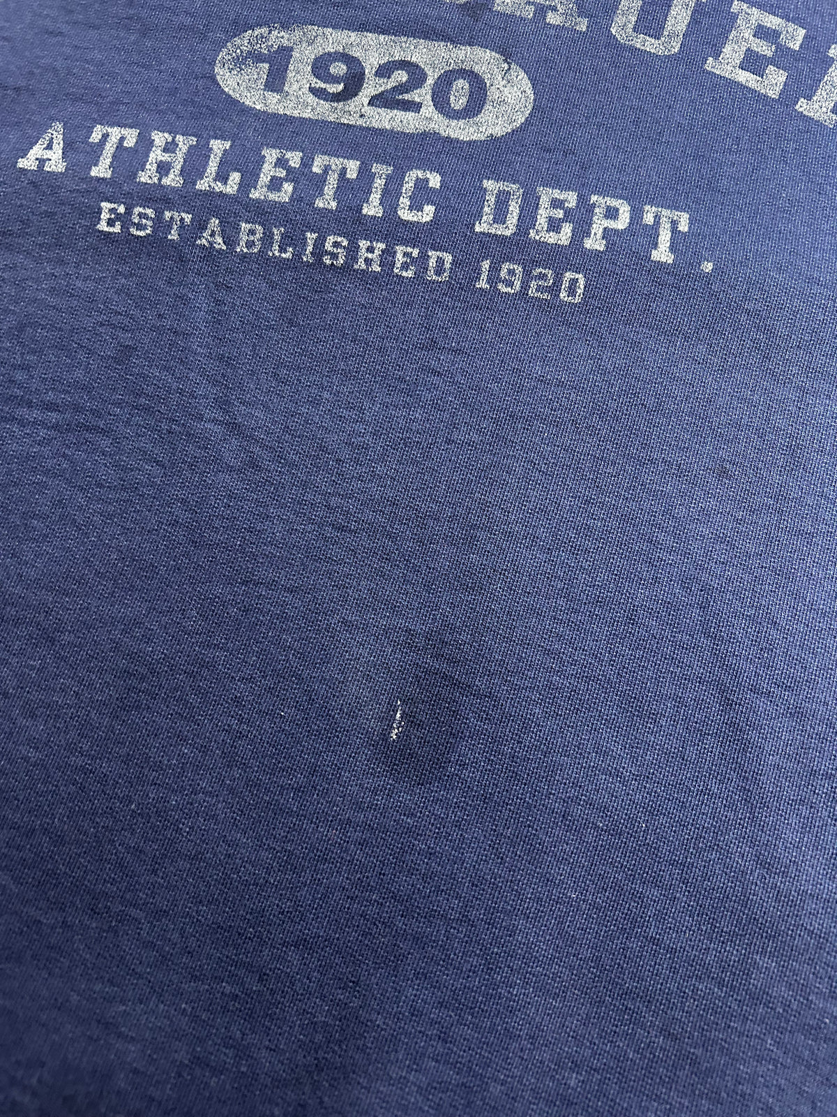 Vintage Eddie Bauer Athletic Department Crewneck Sweatshirt EBTEK 27x28 Inches Large As Is Has Wear & Marks